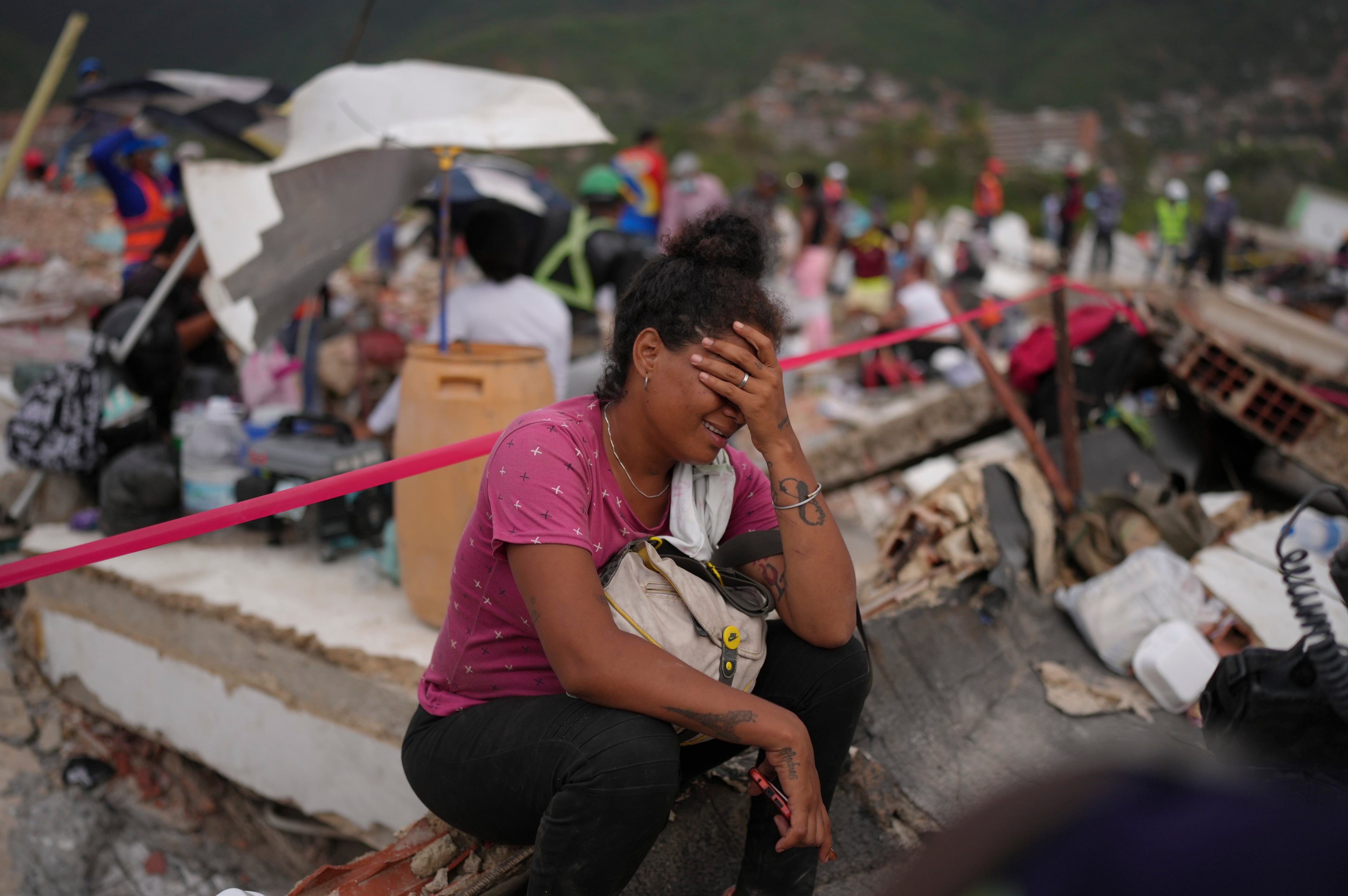 APTOPIX Venezuela Earthquake