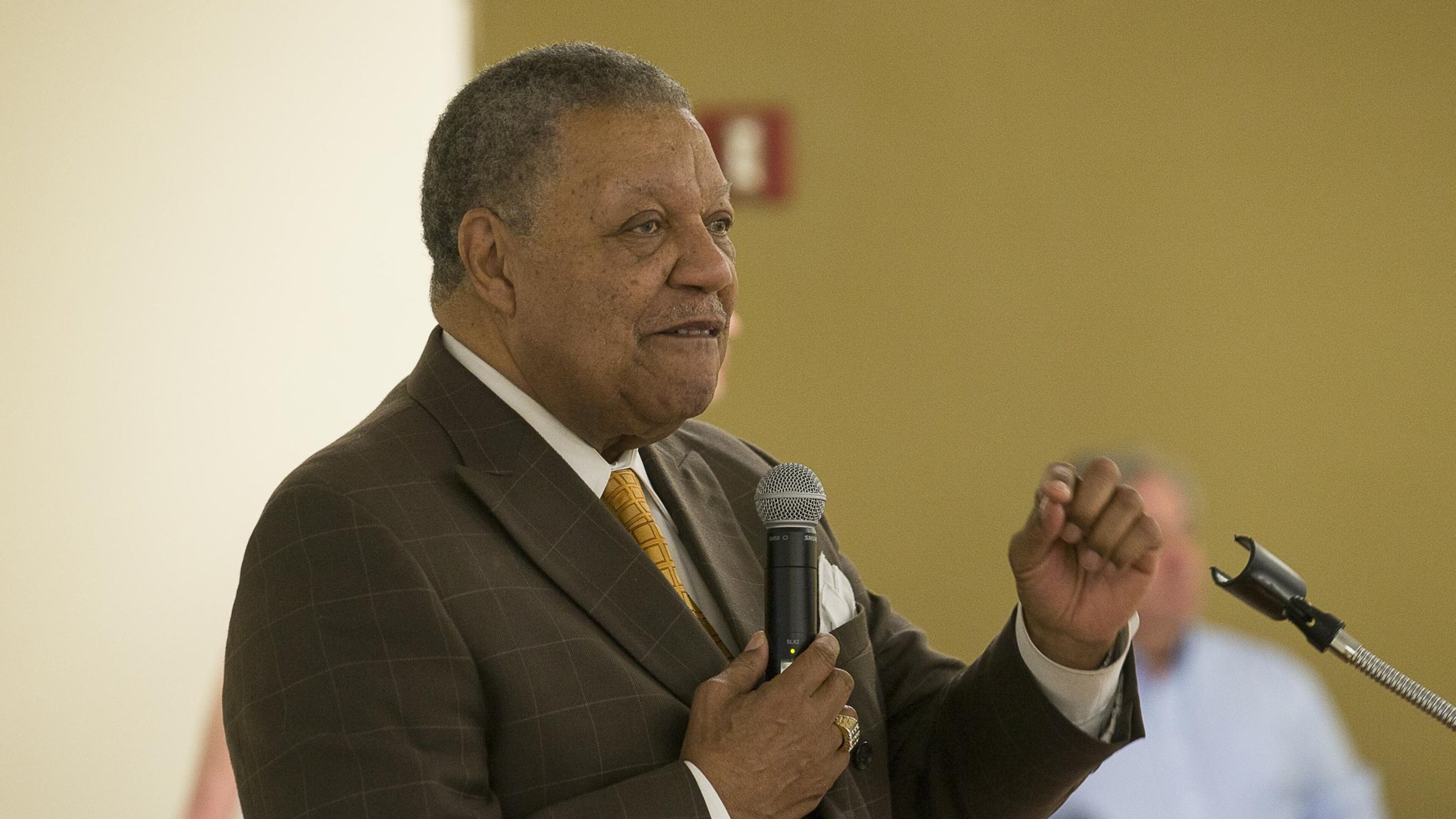 Fulton County Commission Chair Robb Pitts said in a state of the county address that Fulton has both challenges and opportunities. (ALYSSA POINTER/ALYSSA.POINTER@AJC.COM) AJC FILE PHOTO