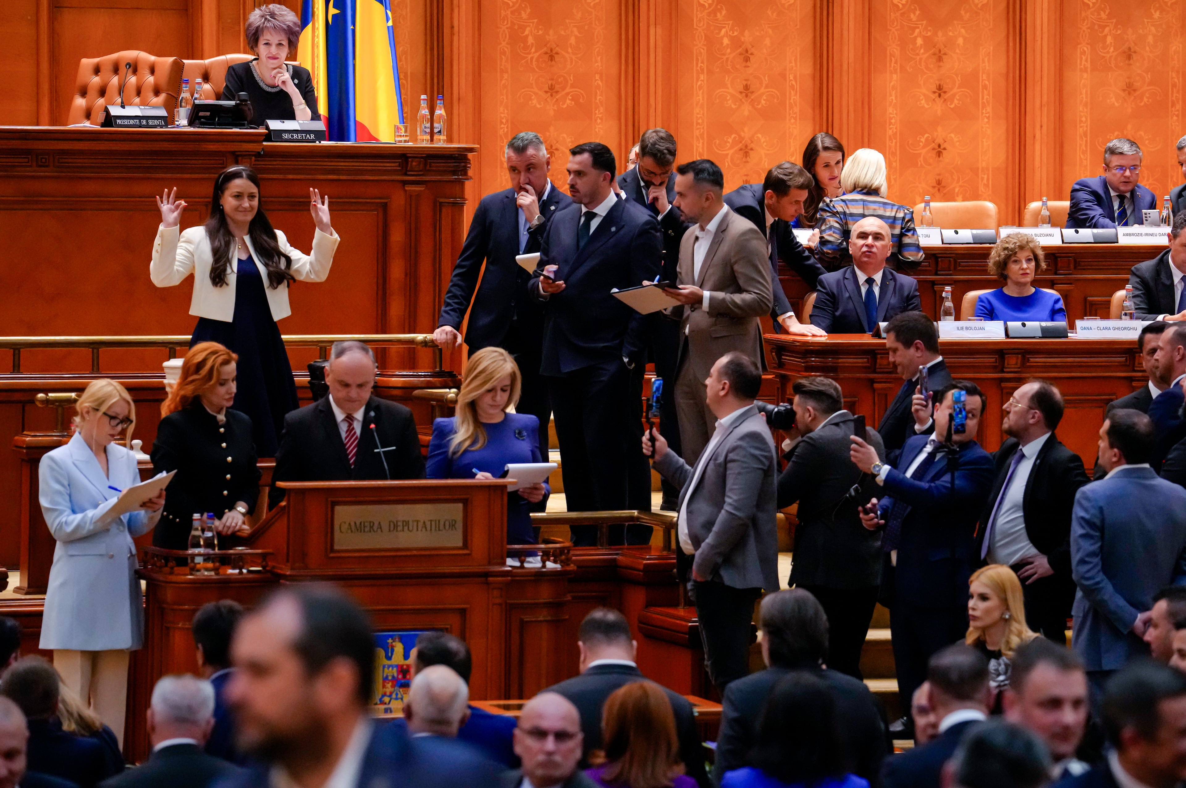 APTOPIX Romania Politics