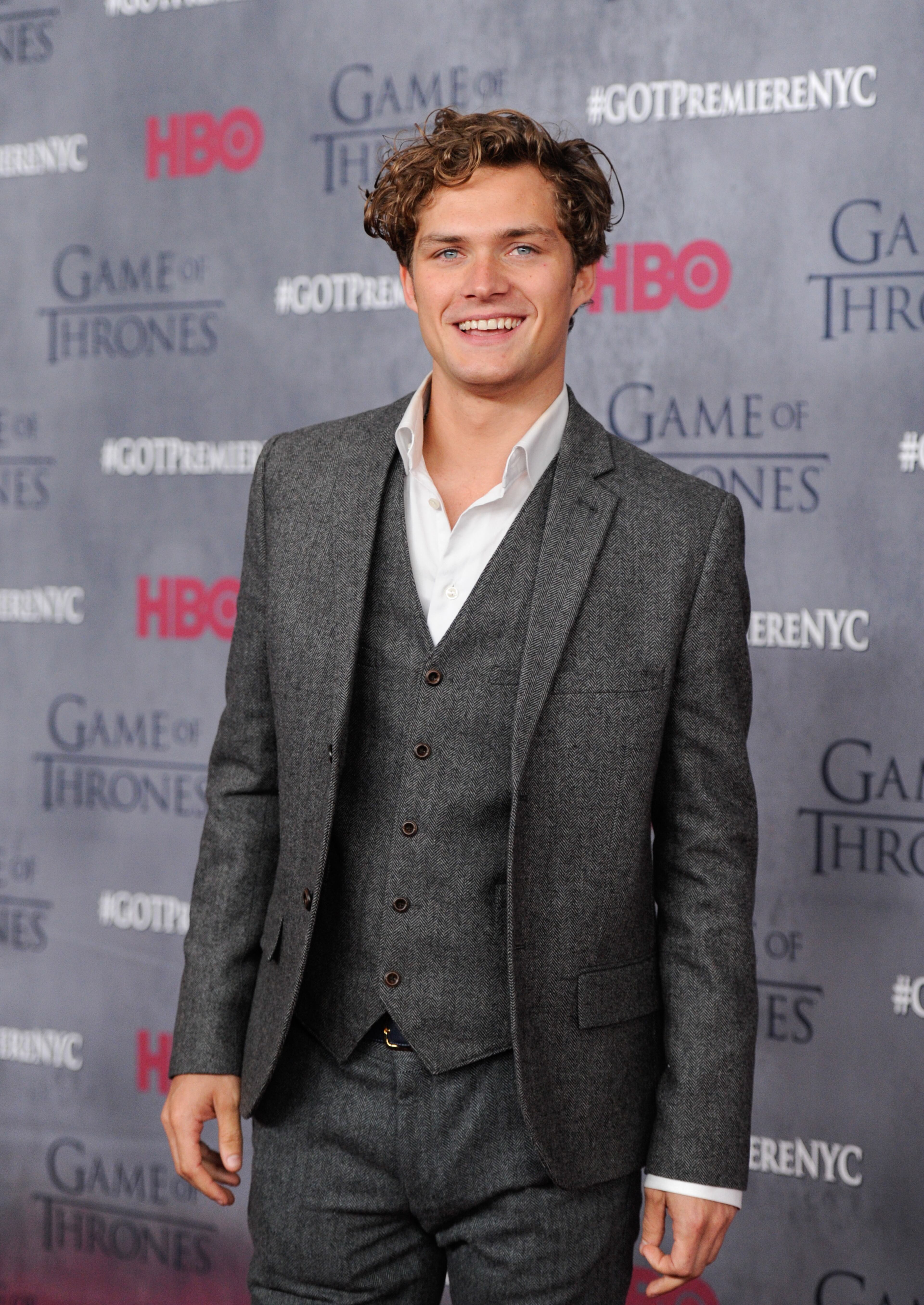 Actors Finn Jones attends HBO's "Game of Thrones" fourth season premiere at Avery Fisher Hall on Tuesday, March 18, 2014 in New York. (Photo by Evan Agostini/Invision/AP)