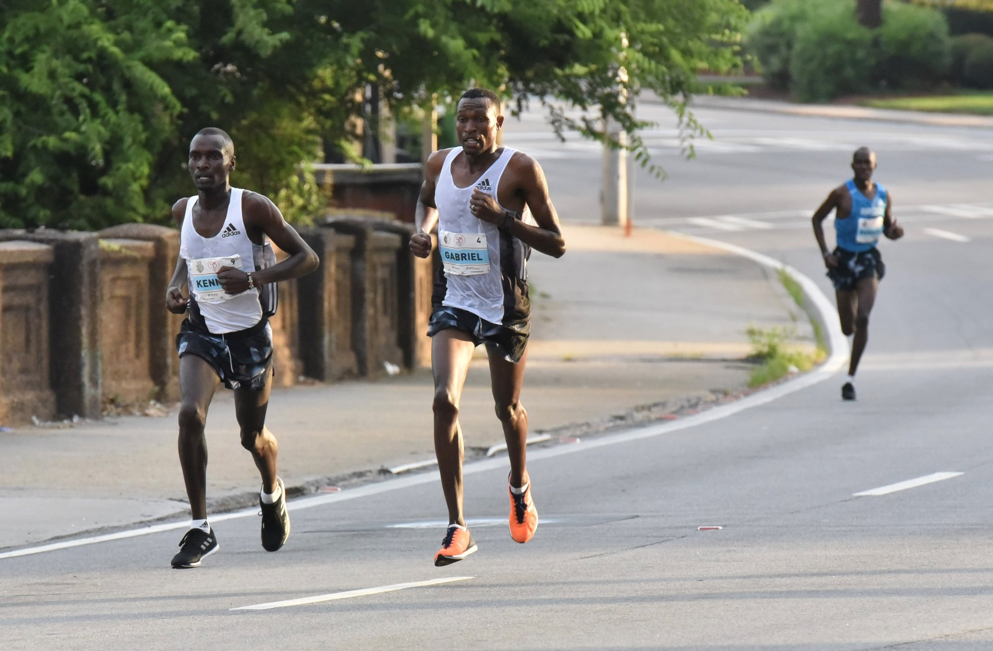 Elite runners at the Shepherd Center on Thursday, July 4, 2019.