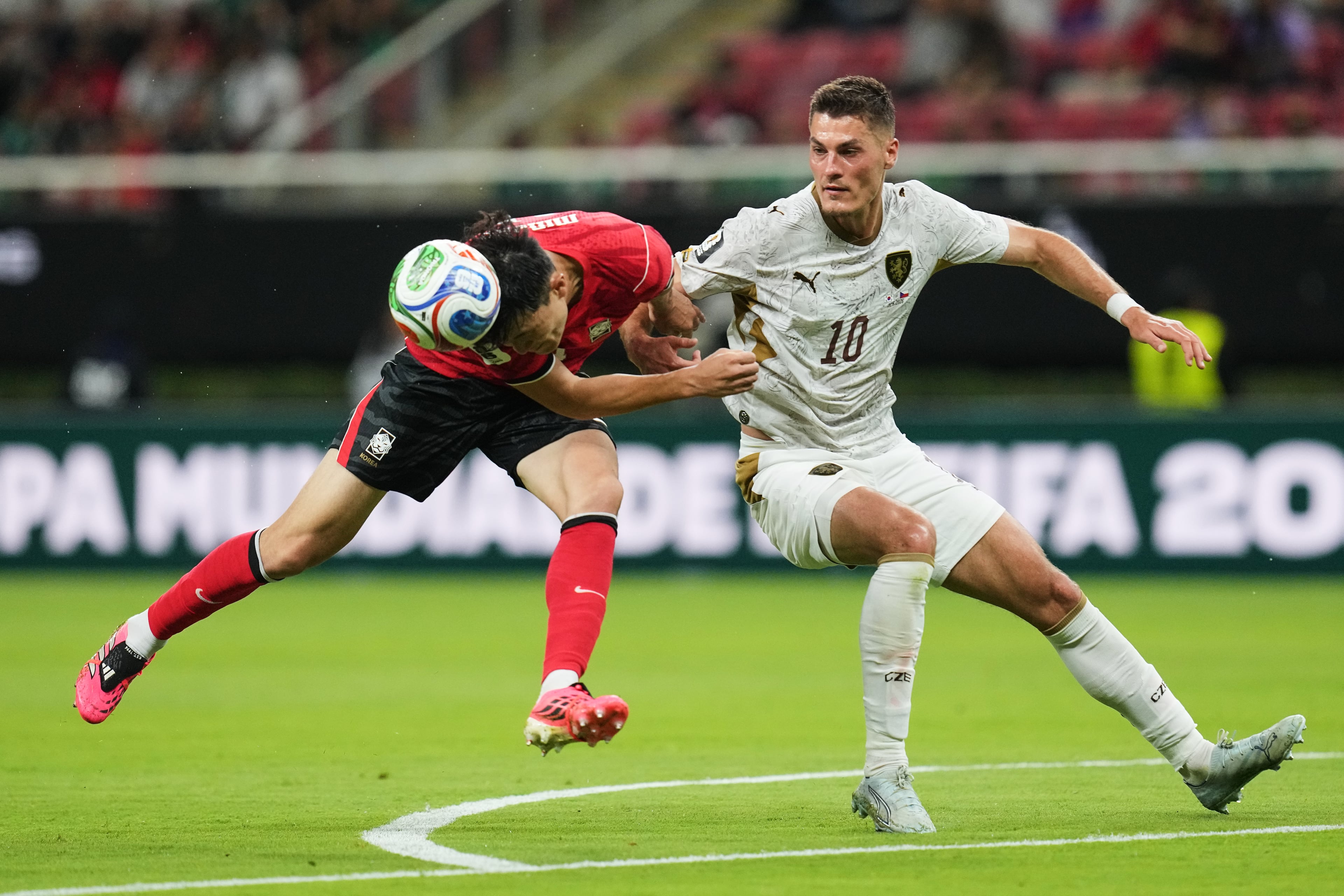 The Czech Republic will be looking for a win against South Africa in Atlanta on Thursday as both teams vie to stay in the hunt in Group A. (Dolores Ochoa/AP)