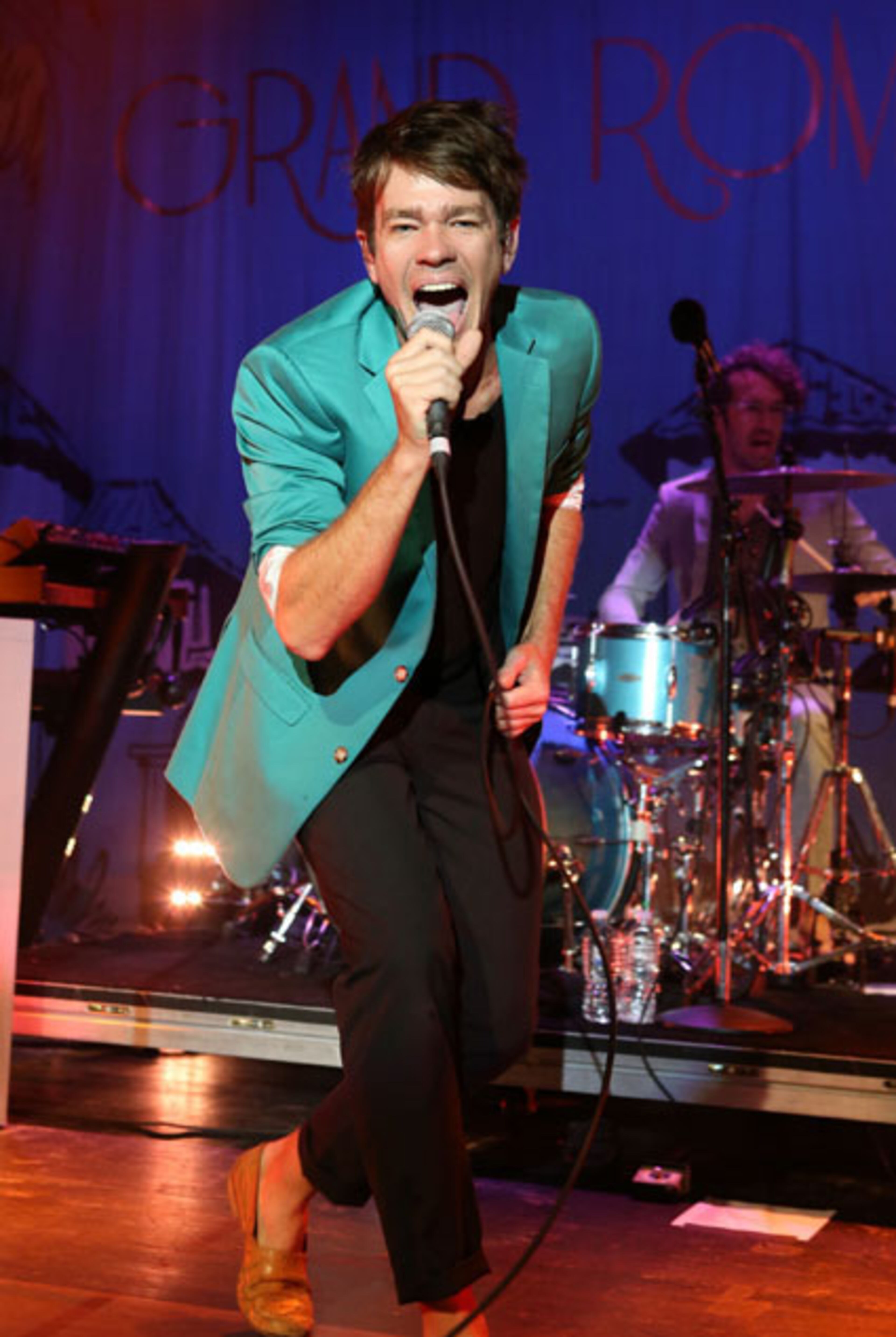 Singer-songwriter Nate Reuss, leader of the mega-selling pop group fun., and formerly The Format, packed the Buckhead Theatre in Atlanta Wednesday, Sept. 30, 2015. Ruess is on his "Grand Romantic" tour, promoting his first solo album of the same name. Robb D. Cohen/ RobbsPhotos.com