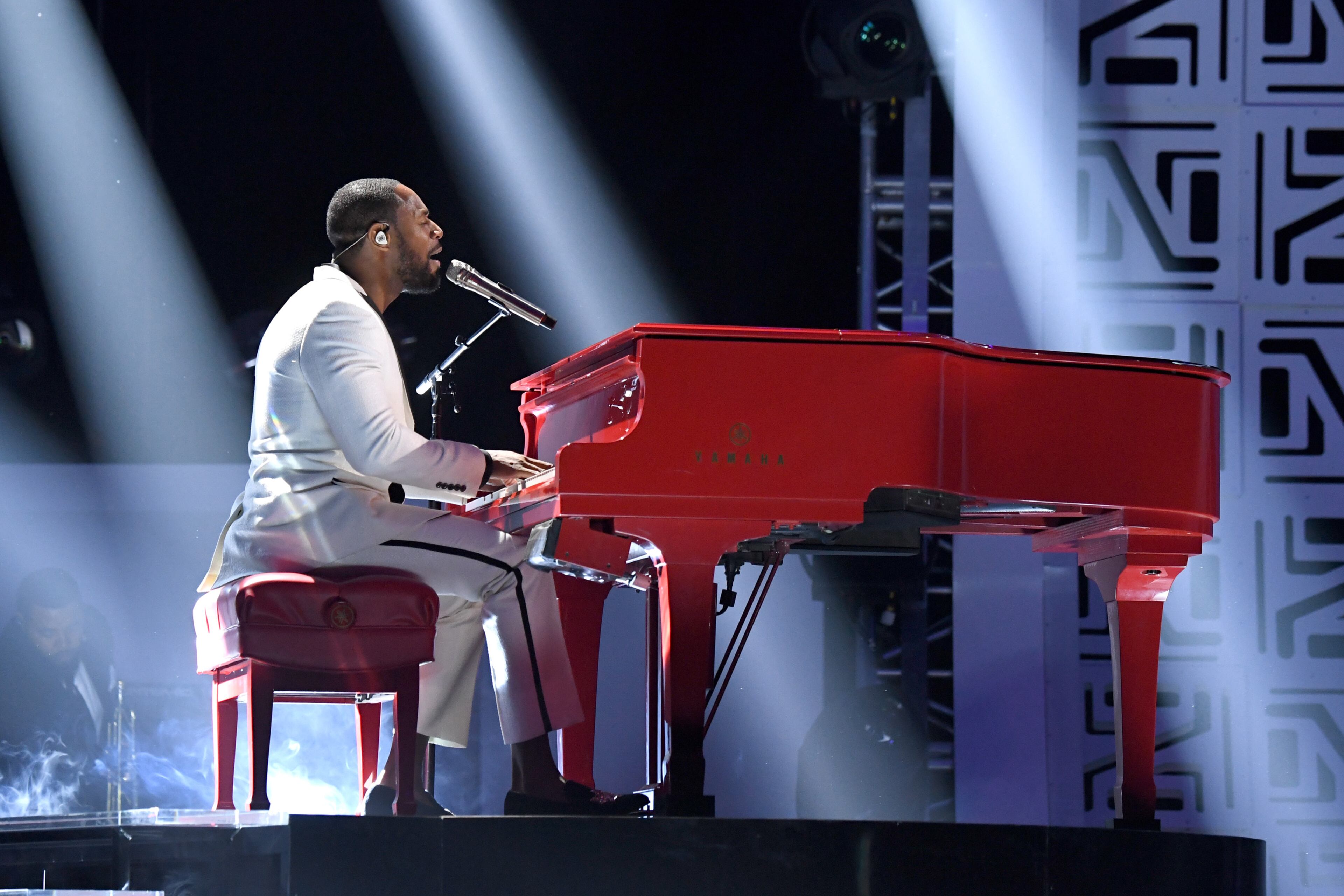 LAS VEGAS, NV - NOVEMBER 05: Tank performs onstage at the 2017 Soul Train Awards, presented by BET, at the Orleans Arena on November 5, 2017 in Las Vegas, Nevada. (Photo by Paras Griffin/Getty Images for BET)
