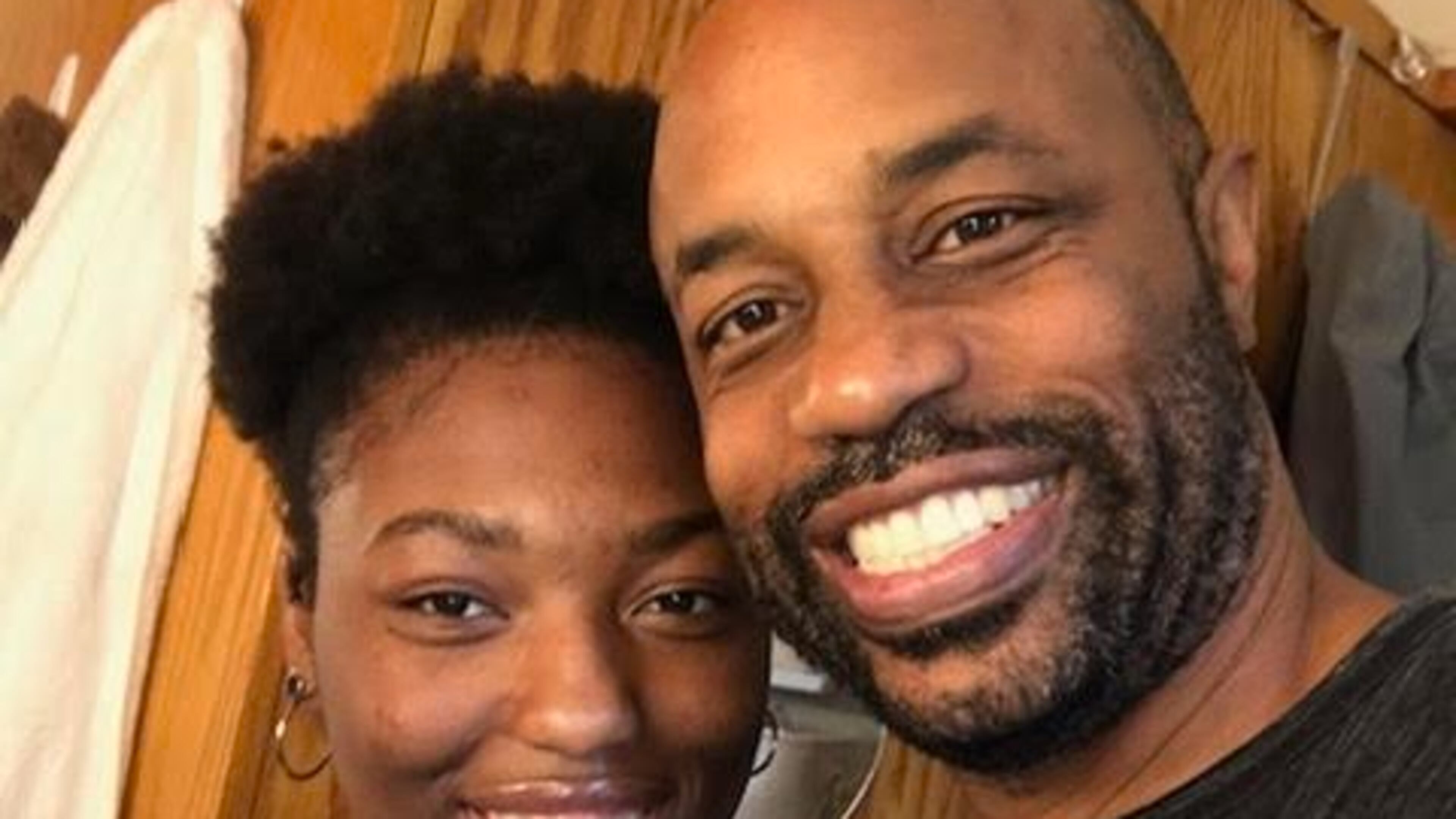 Mari Chiles and her father, and Nick Chiles.