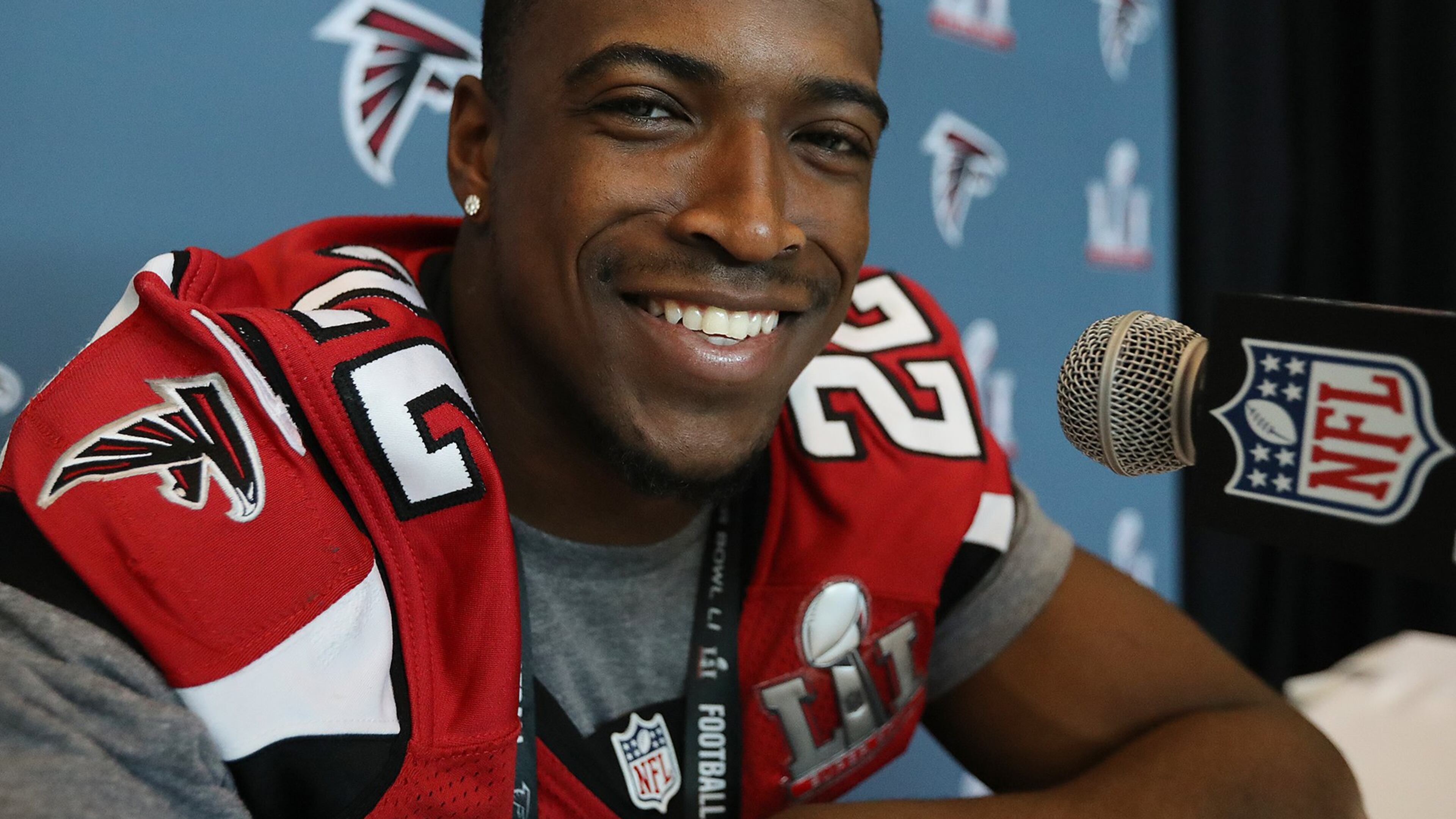Safety Keanu Neal is one of three rookies to start on defense for the Falcons in 2016. Curtis Compton/ccompton@ajc.com