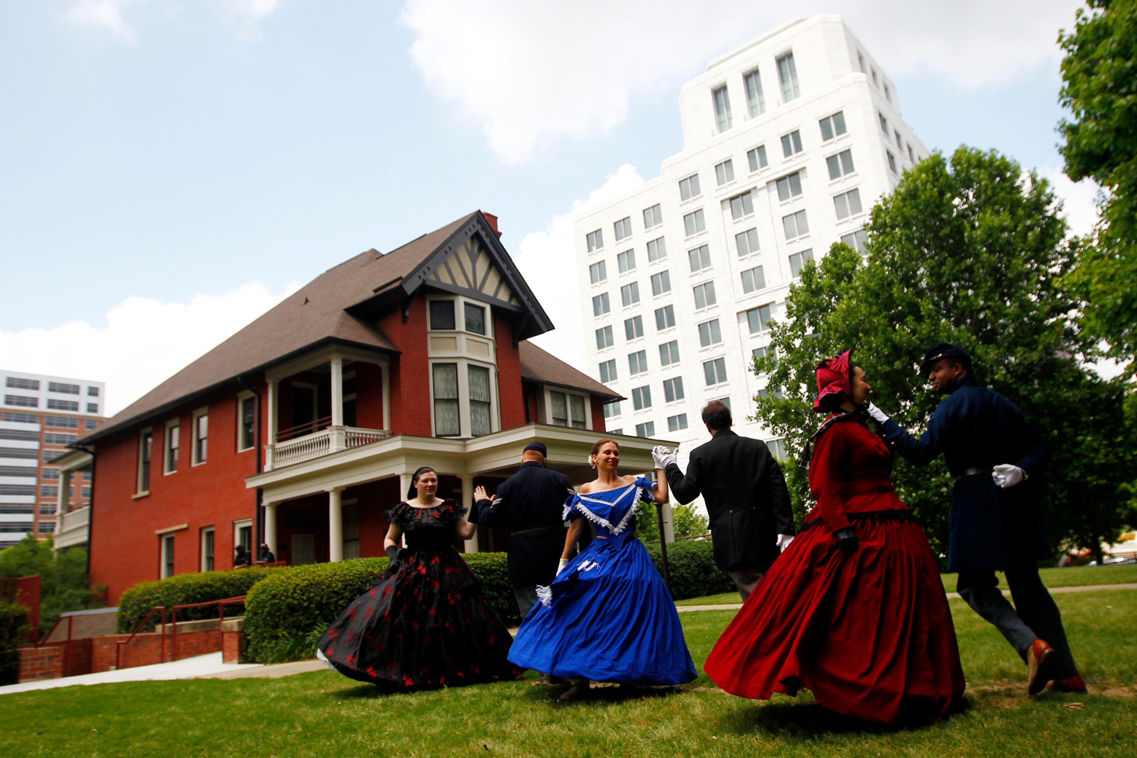 Margaret Mitchell, a former writer for the Atlanta Journal, wrote "Gone with the Wind" for which she received the Pulitzer Prize for Fiction in 1937. Each year, there is a celebration of the publishing of her novel on the grounds of the Margaret Mitchell House on Peachtree Street. This is the apartment building that Mitchell lived in when she wrote her book.