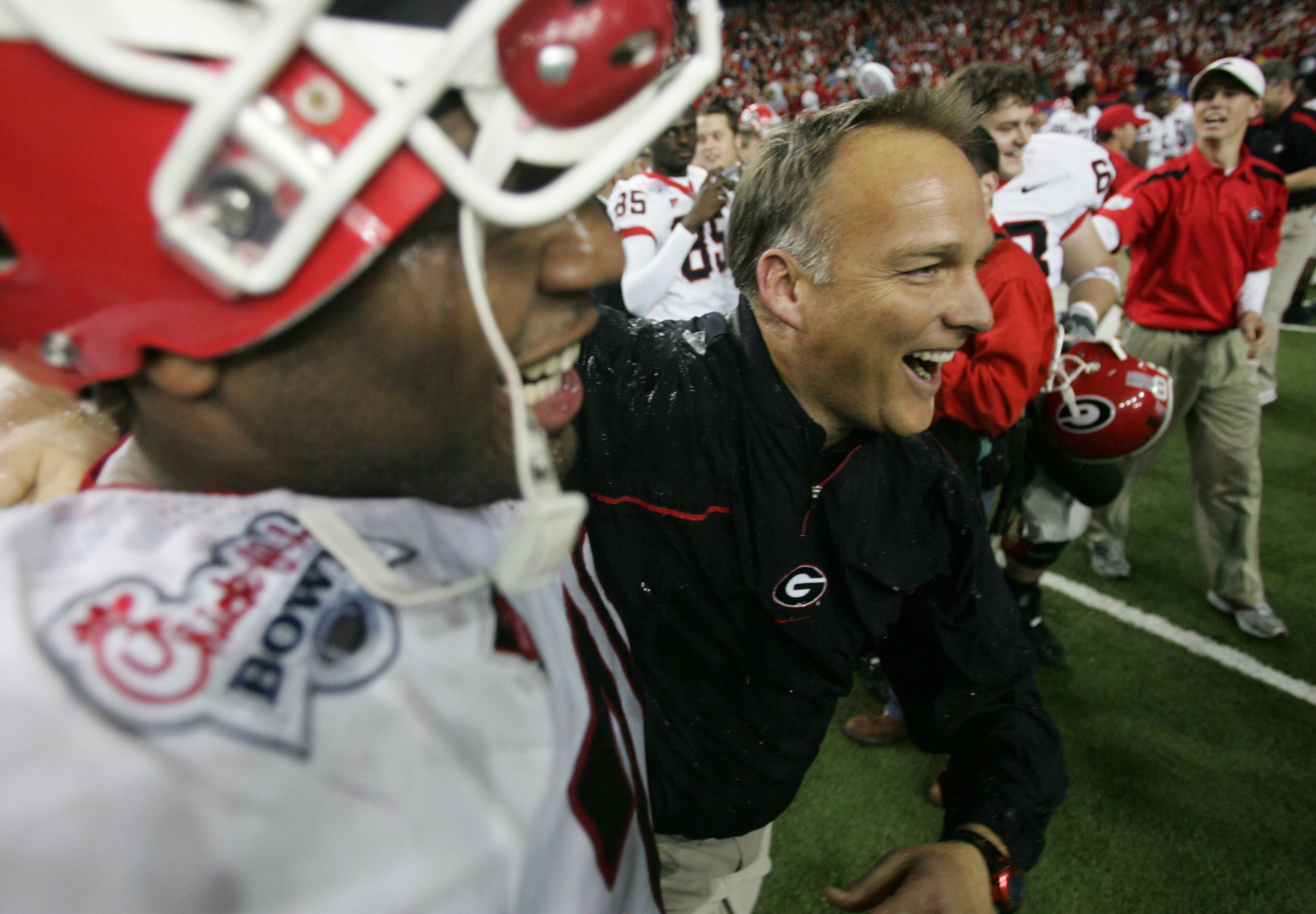 UGA capped the 2006 season with a 31-24 victory over Virginia Tech in the Chick-fil-A Bowl.