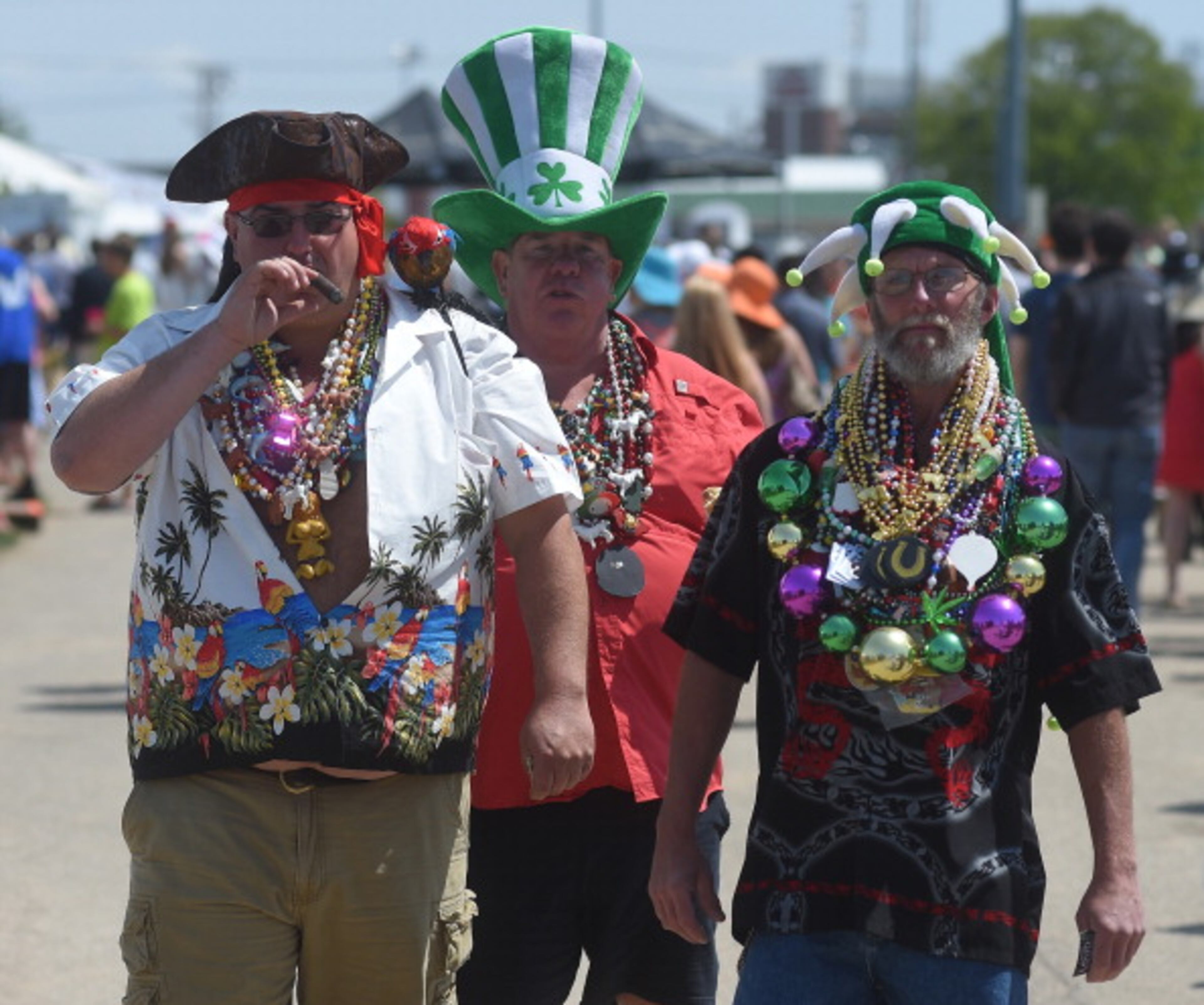 LOUISVILLE, KY - MAY 03: Fans attend infield festivities prior to the 140th running of the Kentucky Derby at Churchill Downs on May 3, 2014 in Louisville, Kentucky. (Photo by Dylan Buell/Getty Images)