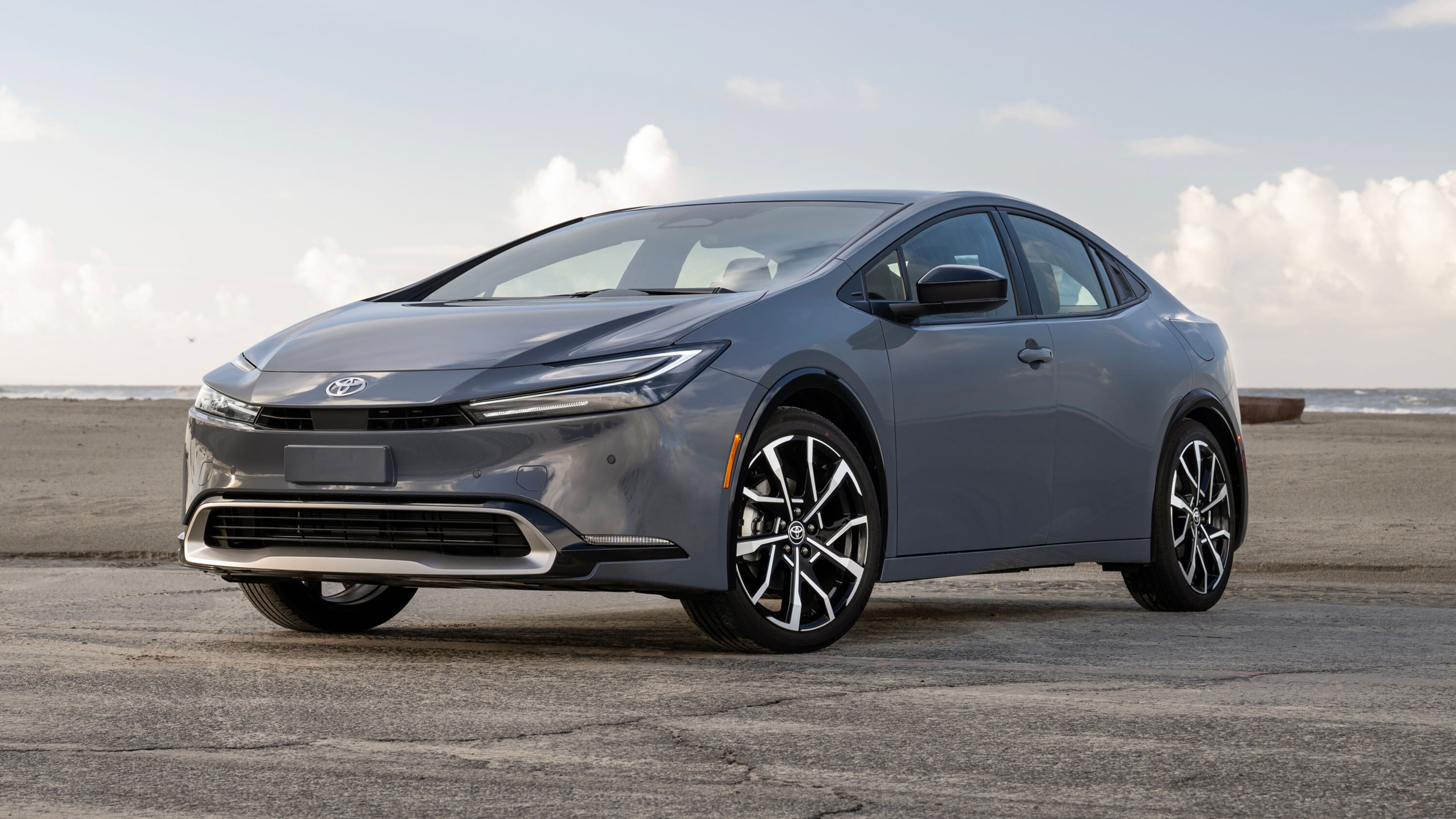 This photo provided by Toyota shows the Prius Plug-in Hybrid, an affordable and surprisingly sporty plug-in hybrid with excellent fuel economy. (Nathan Leach-Proffer/Toyota Motor Sales U.S.A. via AP)