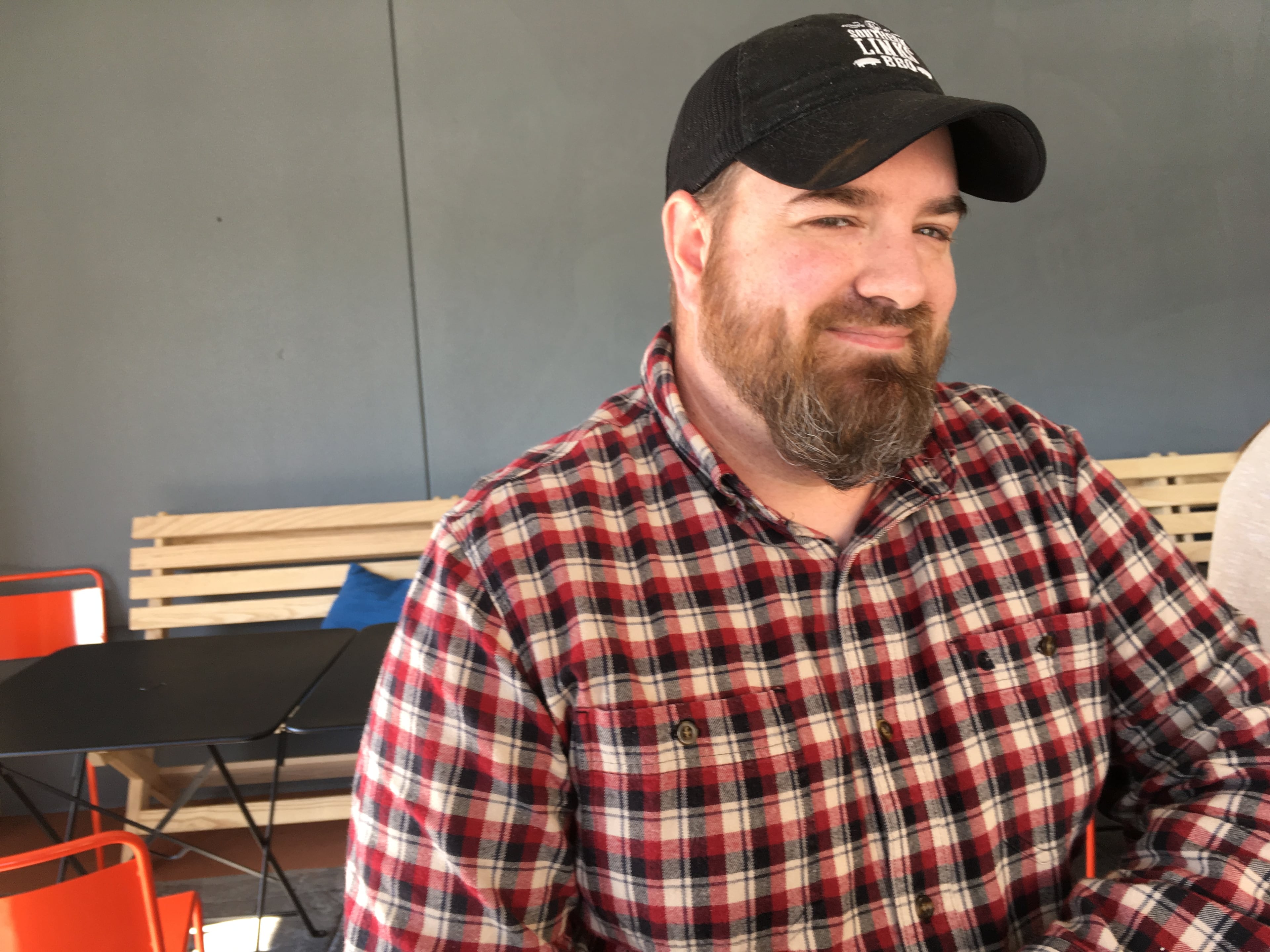 King pit master and managing partner, Carey Wise / Photo credit: Bob Townsend