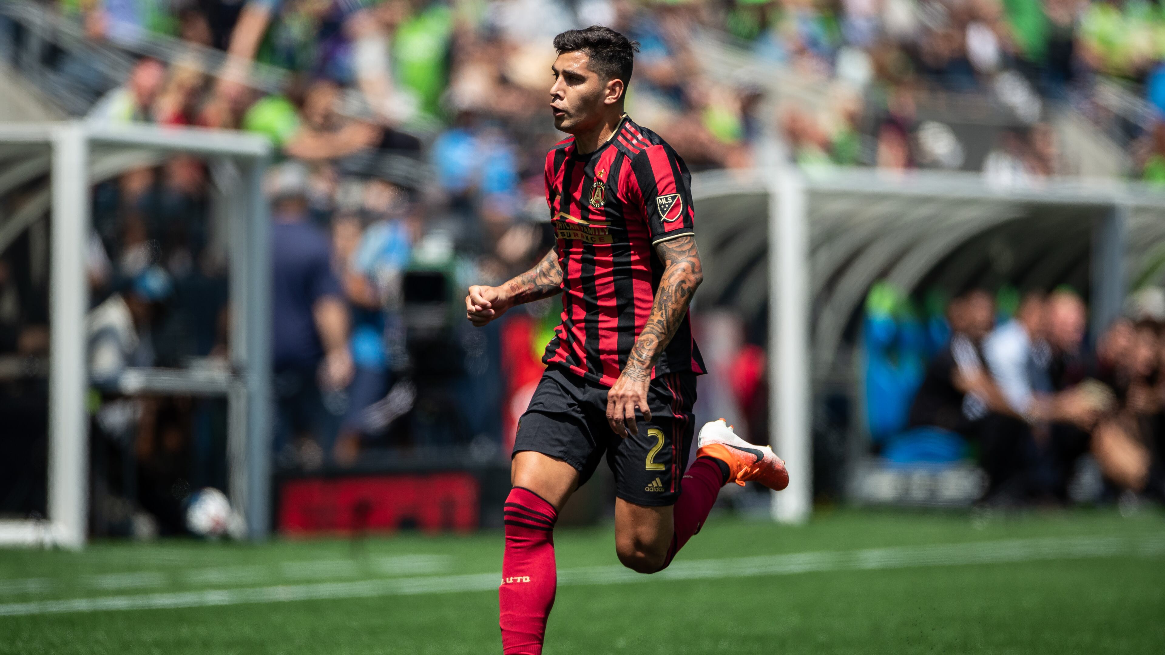 Images from the match between Atlanta United and Seattle Sounders at CenturyLink Field in Seattle, Washington. (Photo by Eric Rossitch/Atlanta United)