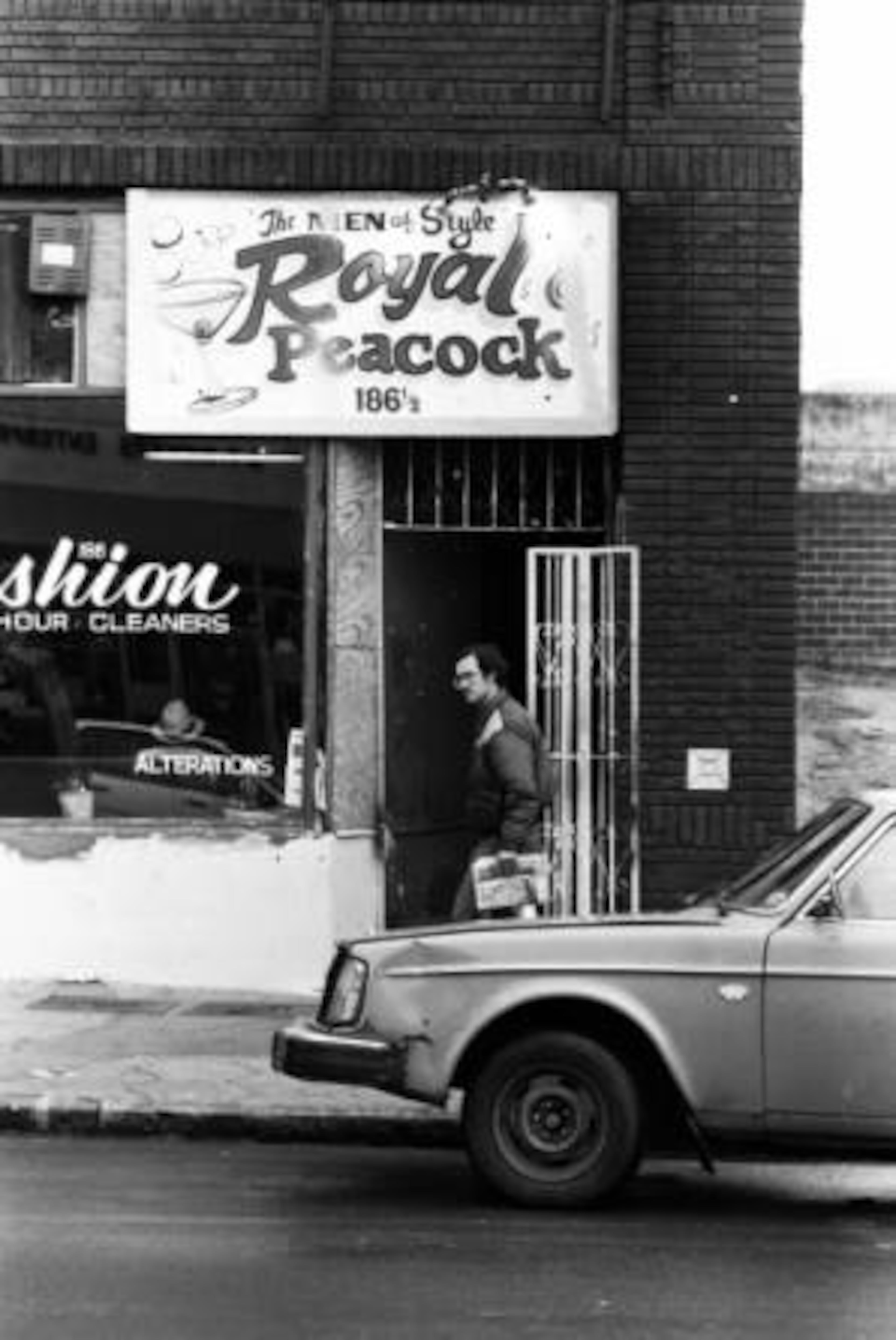 Auburn Avenue's famed Royal Peacock Club in 1988. The club closed for several years but was remodeled and reopened in 2010. It remains open today at 186 Auburn Ave. Photo: Andy Sharp / AJC. »» SEE MORE FLASHBACK FOTOS FROM THE AJC ARCHIVES.
