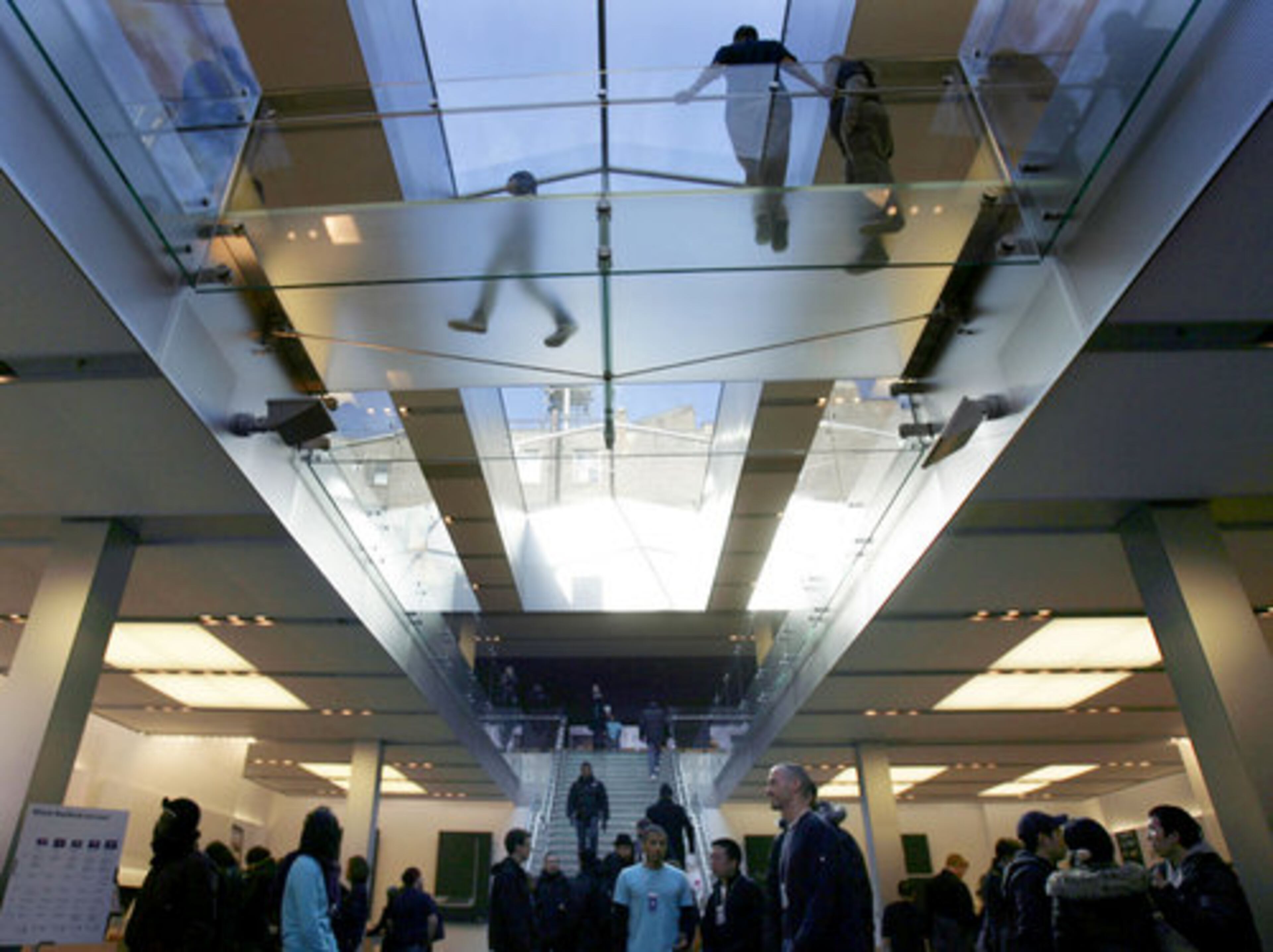 The Apple Store in the Soho neighborhood is located at 103 Prince Street.