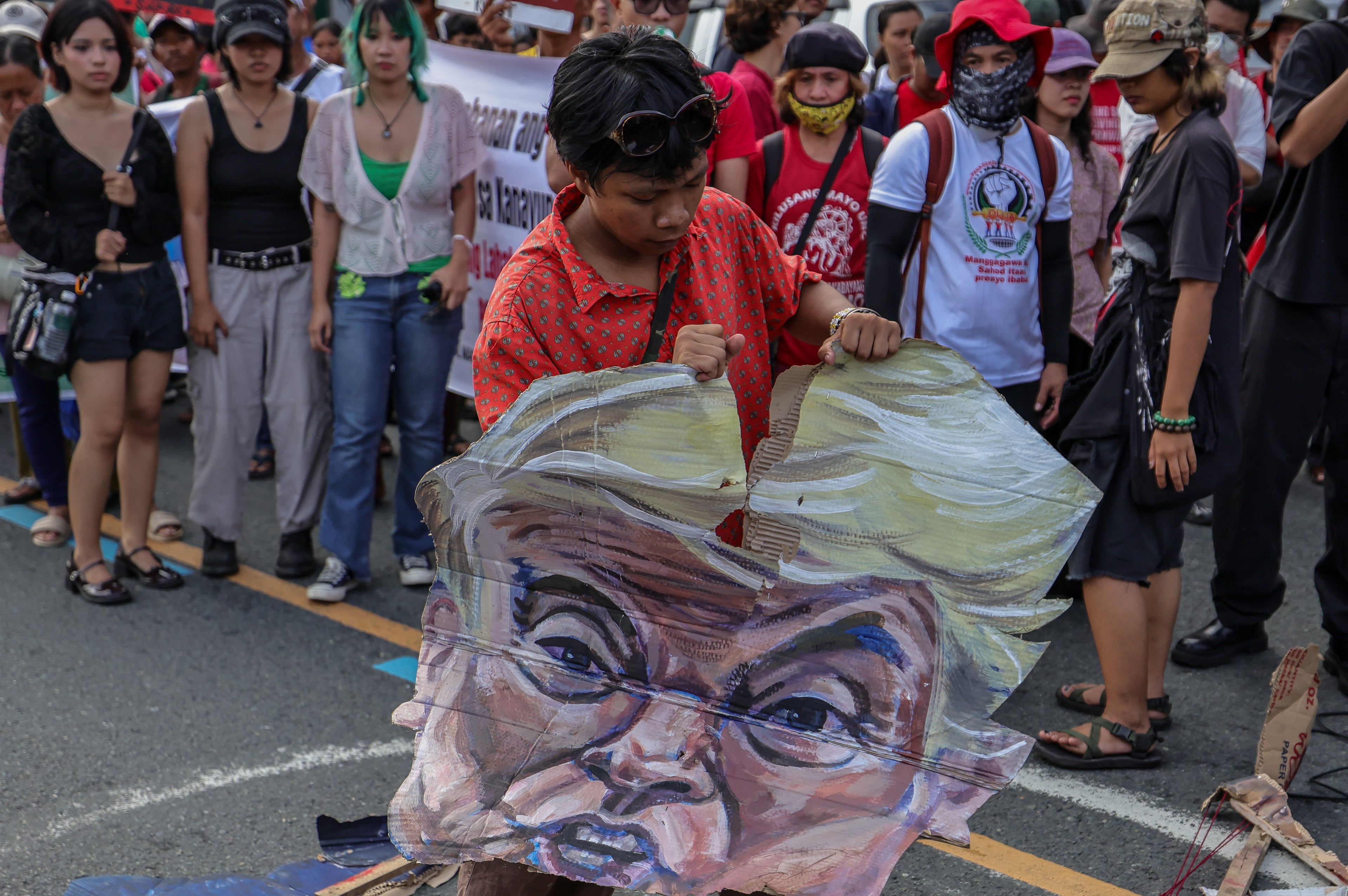 Philippines Marcos Protest
