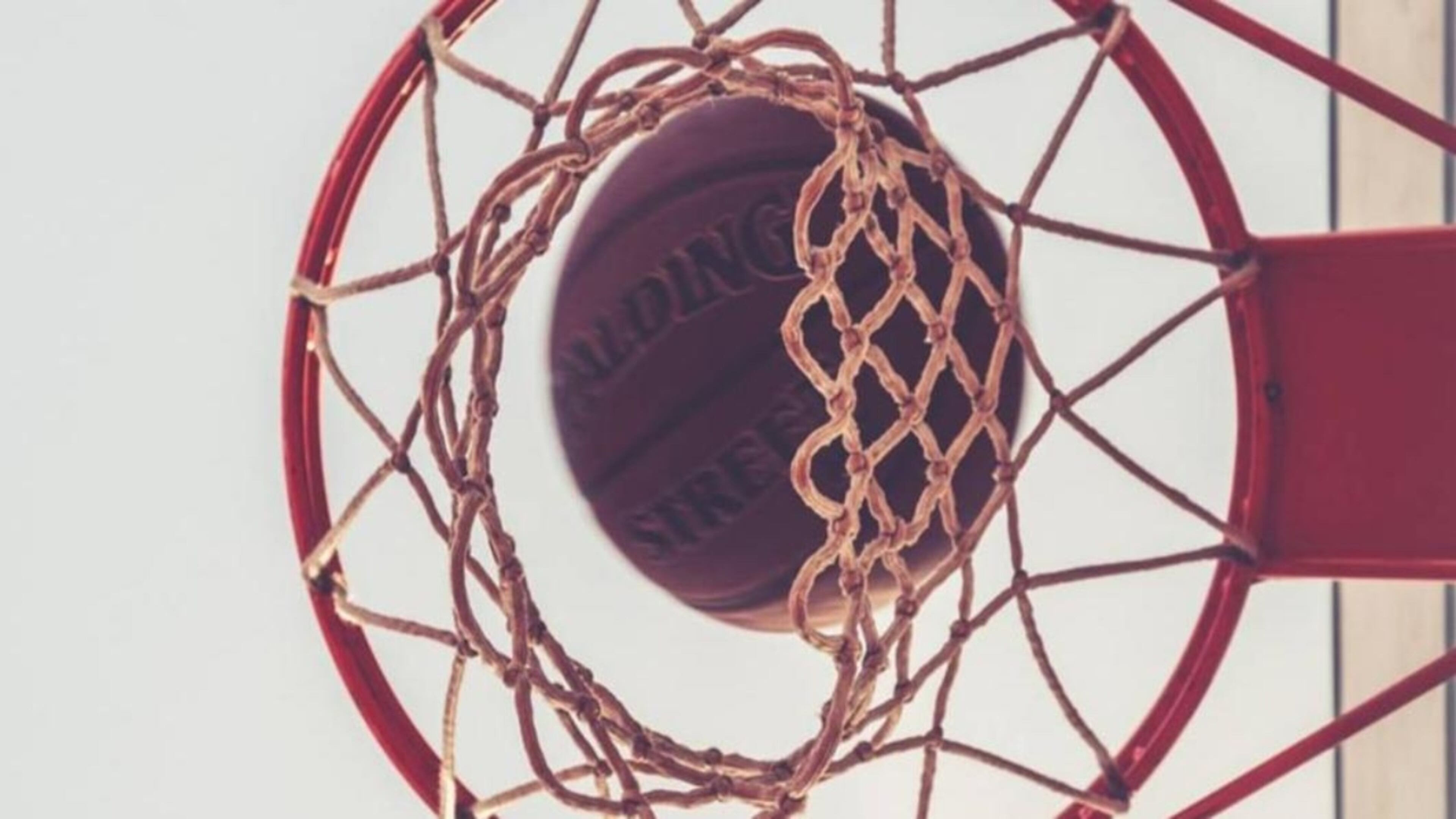 Stock photo of a basketball