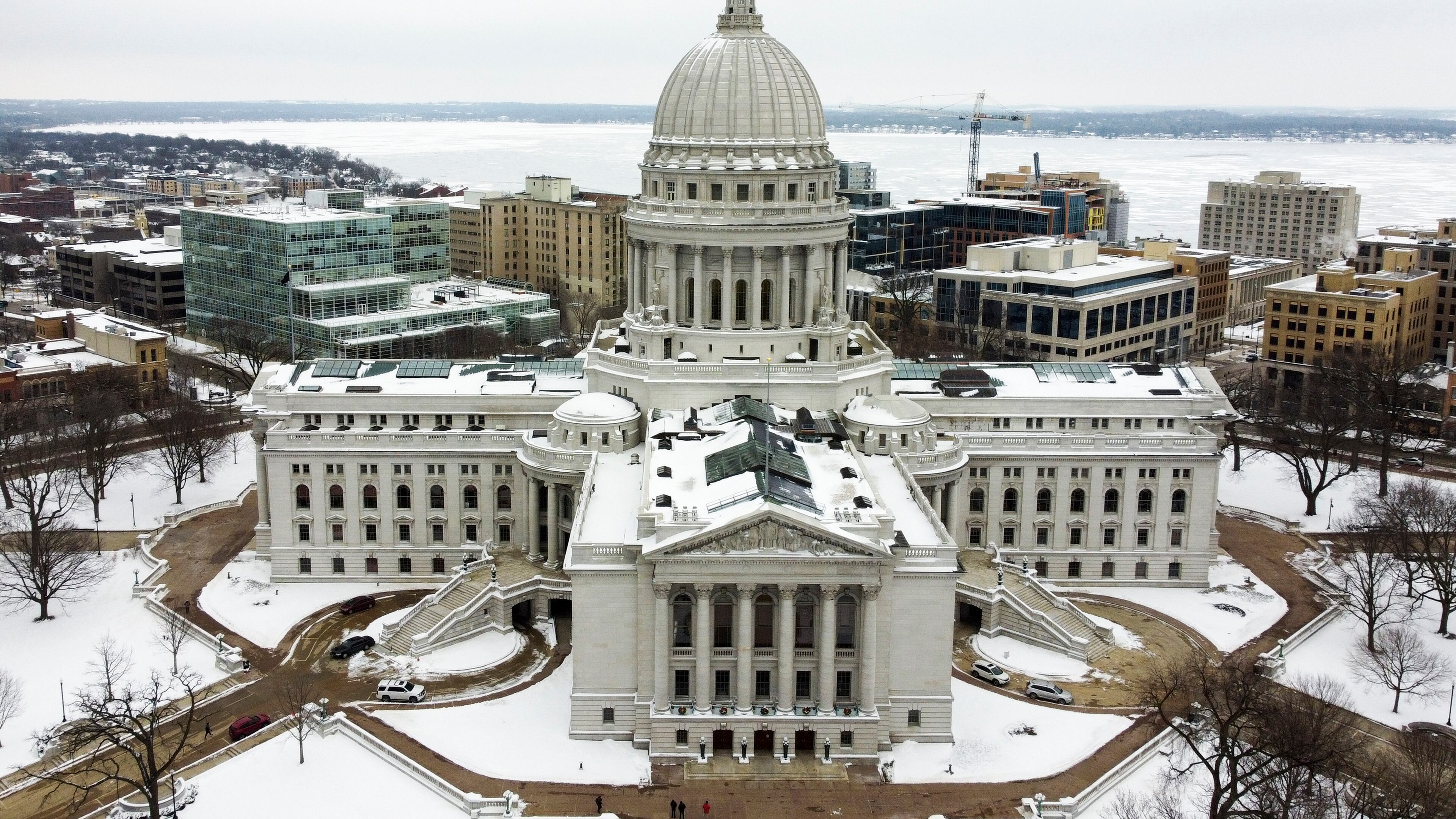 FILE - This Wisconsin State Capitol is seen on Dec. 31, 2020, in Madison, Wis. (AP Photo/Morry Gash, File)