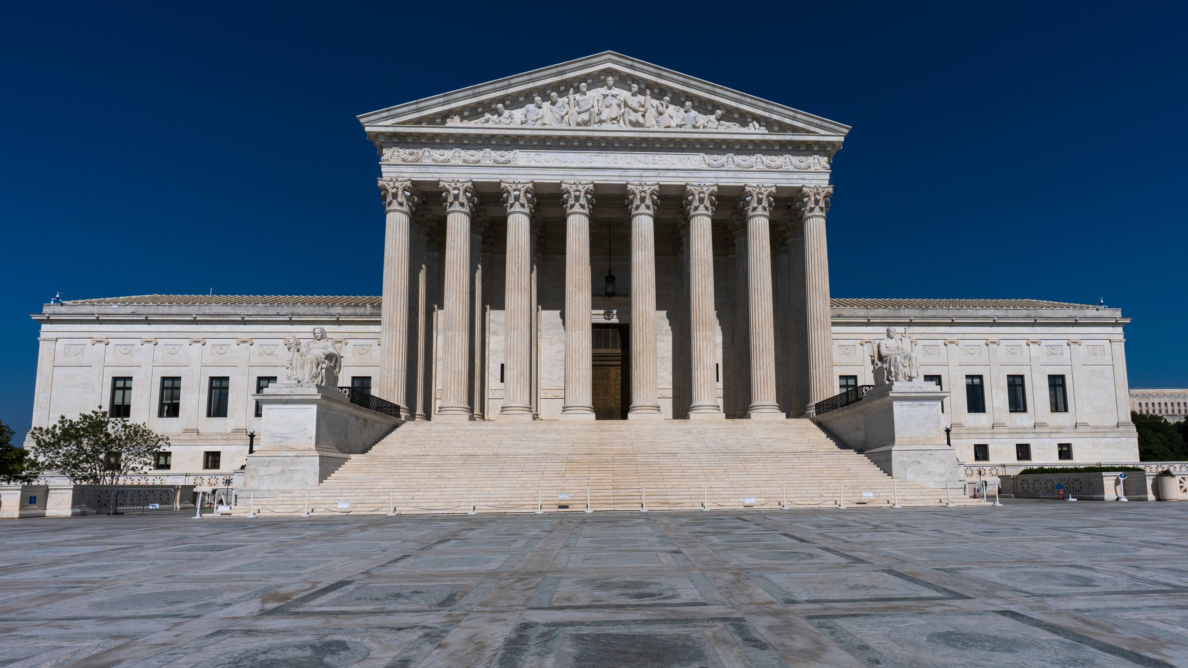 FILE - The Supreme Court is seen in Washington, May 18, 2026. (AP Photo/J. Scott Applewhite, File)