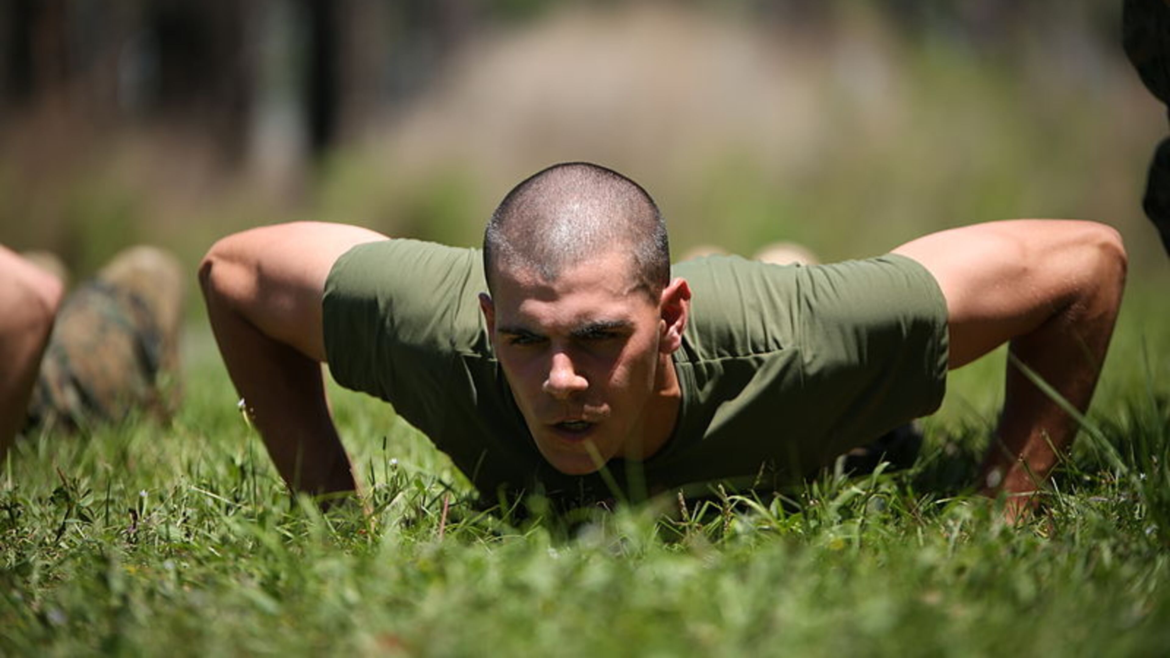 Push-ups is one of four categories in which Roswell police will be evaluated as part of a voluntary, physical fitness incentive program.