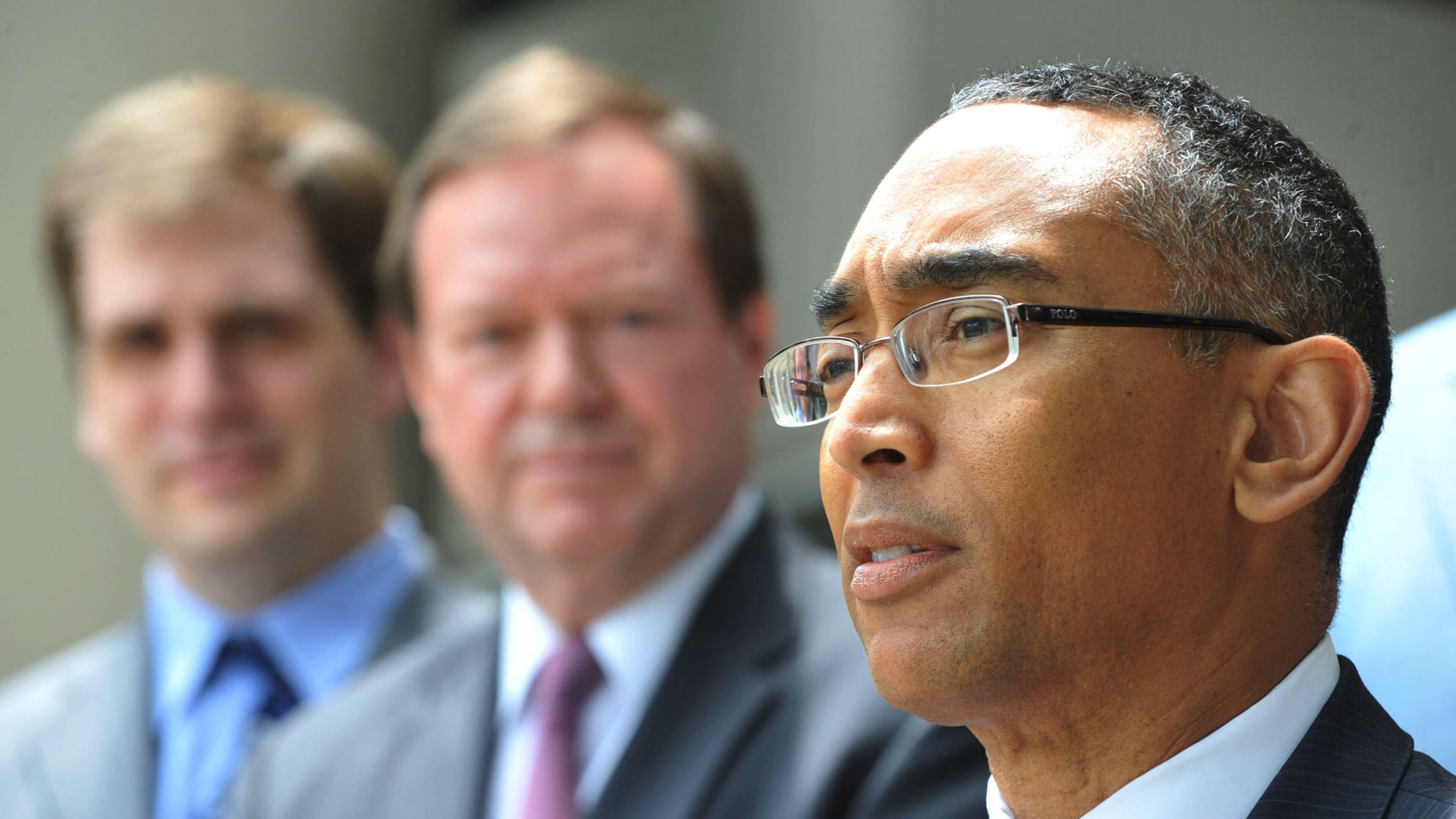 On Wednesday, Jan. 22, 2014, suspended DeKalb County CEO Burrell Ellis (see here in June, 2013) said District Attorney Robert James is mounting a politically motivated prosecution and breaking the law doing it. In response, James has accused Ellis of lodging “baseless allegations” designed to damage him politically and asked a judge to make him stop.