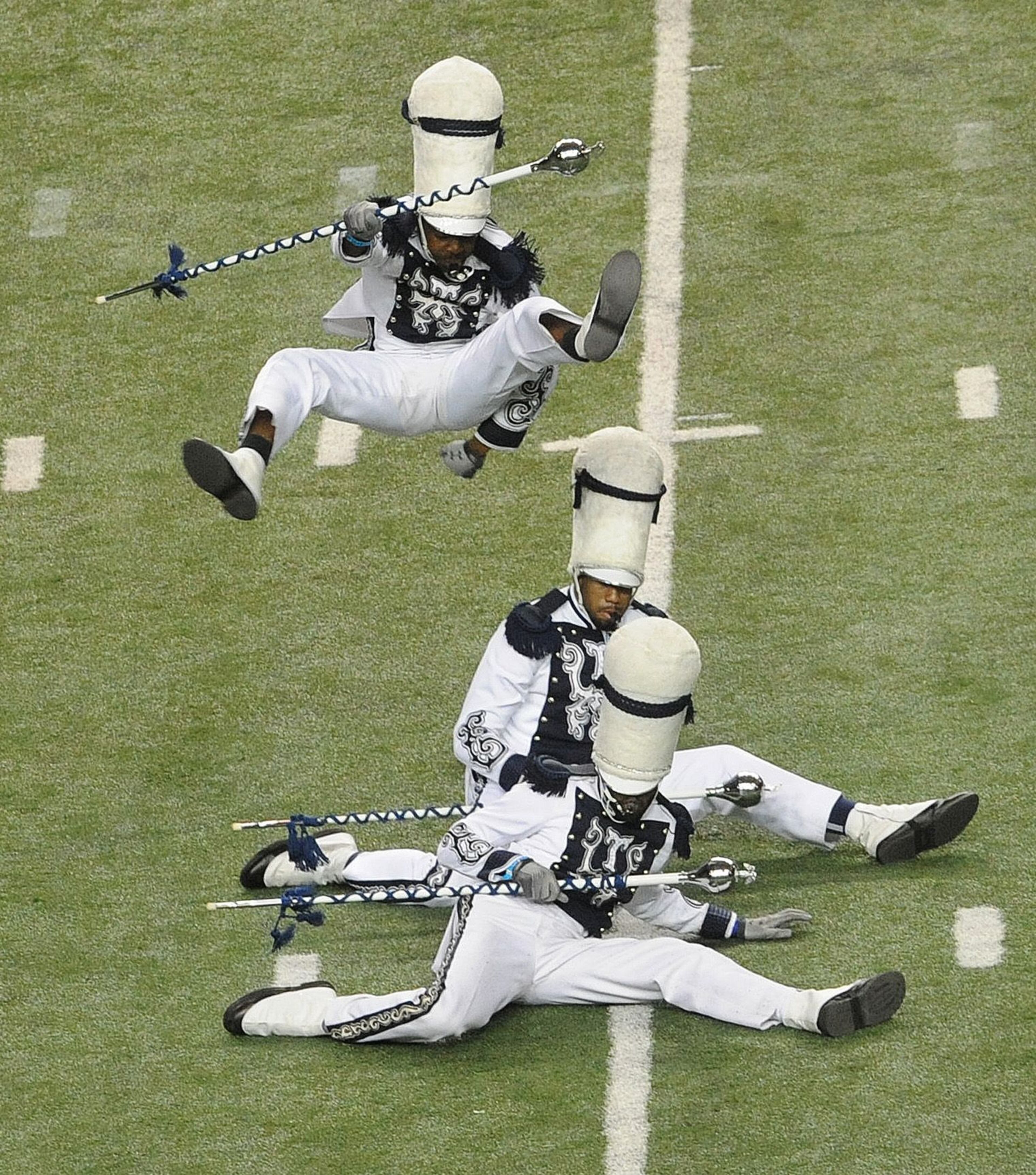 Tennessee State will be part of the festivities. Here, Tennessee State University drum majors perform during the Honda Battle of the Bands at the Georgia Dome on Saturday, January 28, 2012. READ MORE: Which historic black colleges make the 2016 Honda Battle of the Bands?