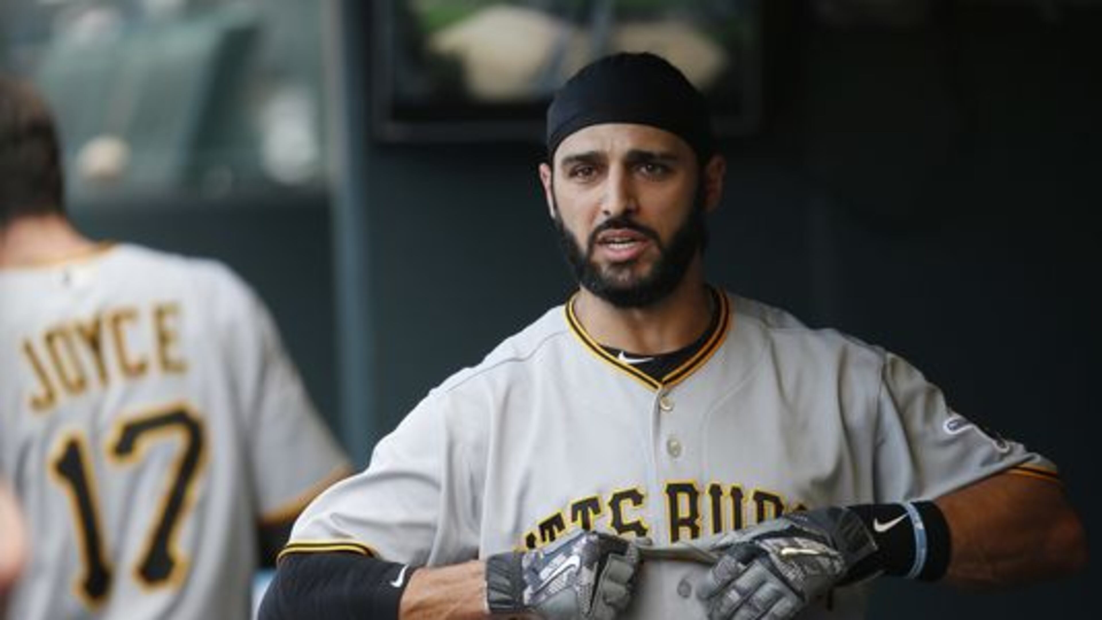 Sean Rodriguez can play seven different positions, versatility that was especially important to the Braves if they use eight relievers instead of seven again in 2017. He signed a two-year, $11.5 million free-agent deal with Atlanta. (AP photo)