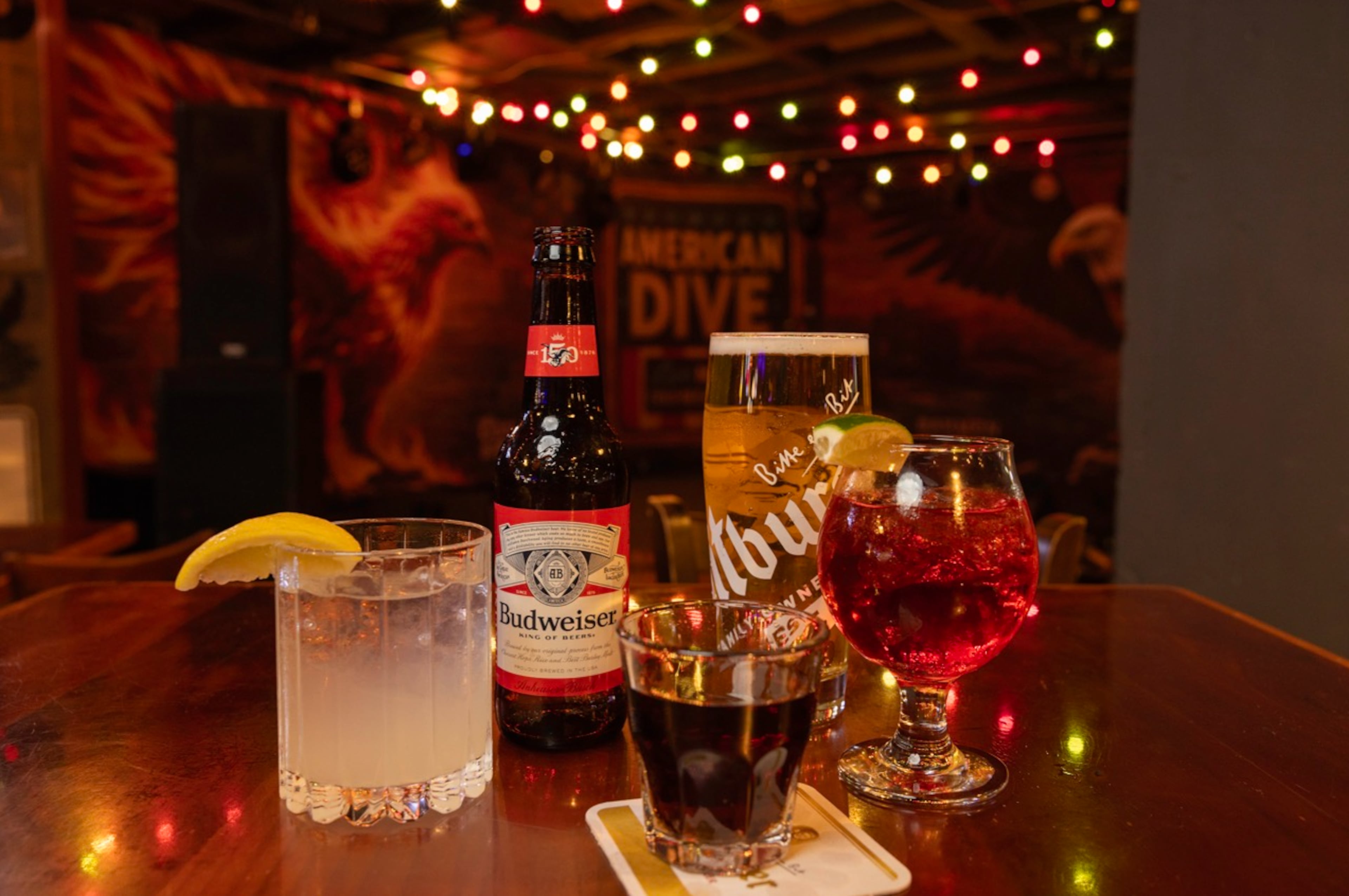 American Drive is a dive bar-inspired barbecue restaurant that hosts live music at 207 Peachtree. (Zachary Bobo/Courtesy of 207 Peachtree)