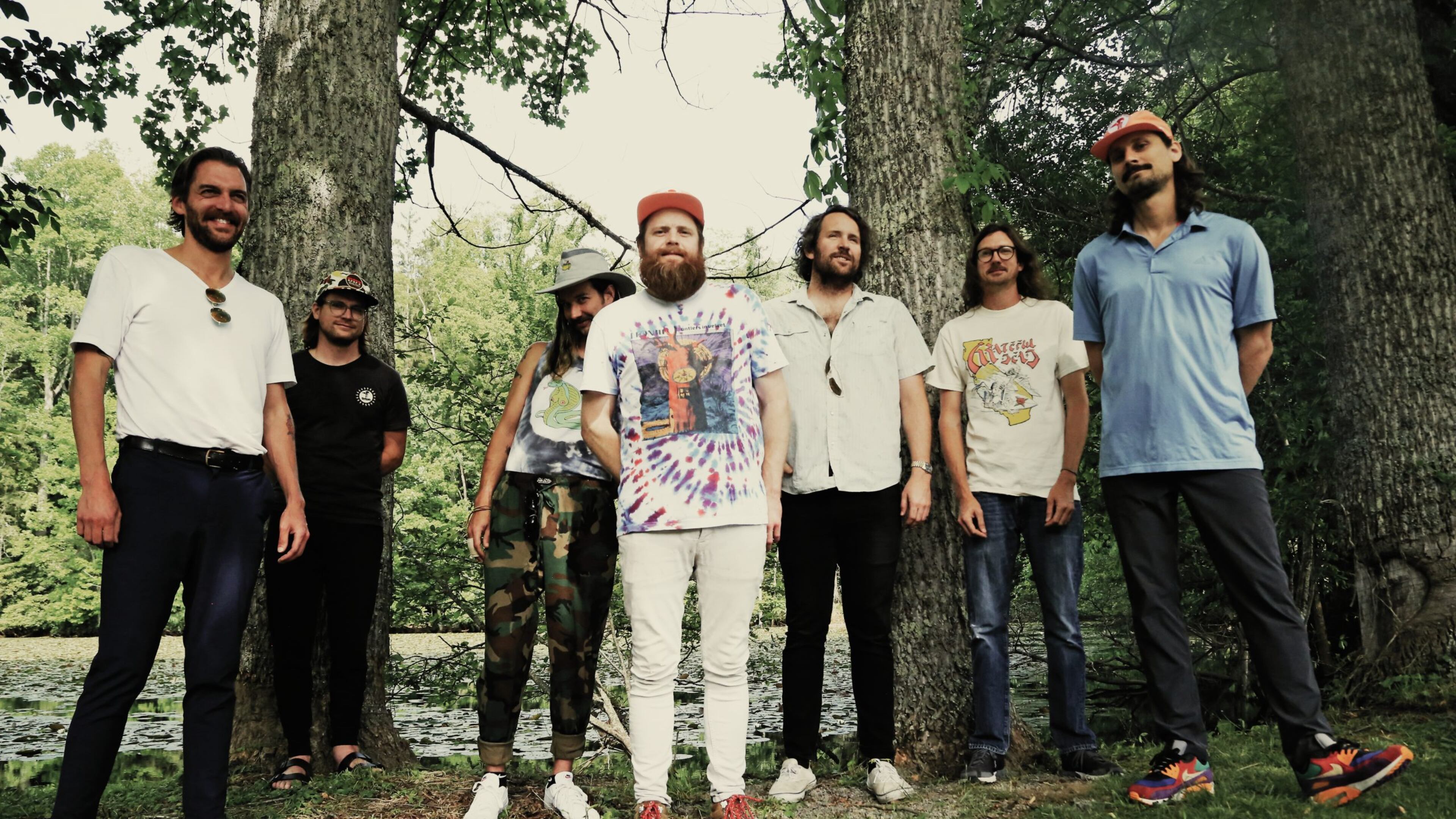 Futurebirds are an indie rock band from Athens, GA. L-R Spencer Thomas, Tom Myers, Kiffy Myers, Thomas Johnson, Carter King, Brannen Miles, Daniel Womack
(Courtesy of Jeffrey Delannoy)