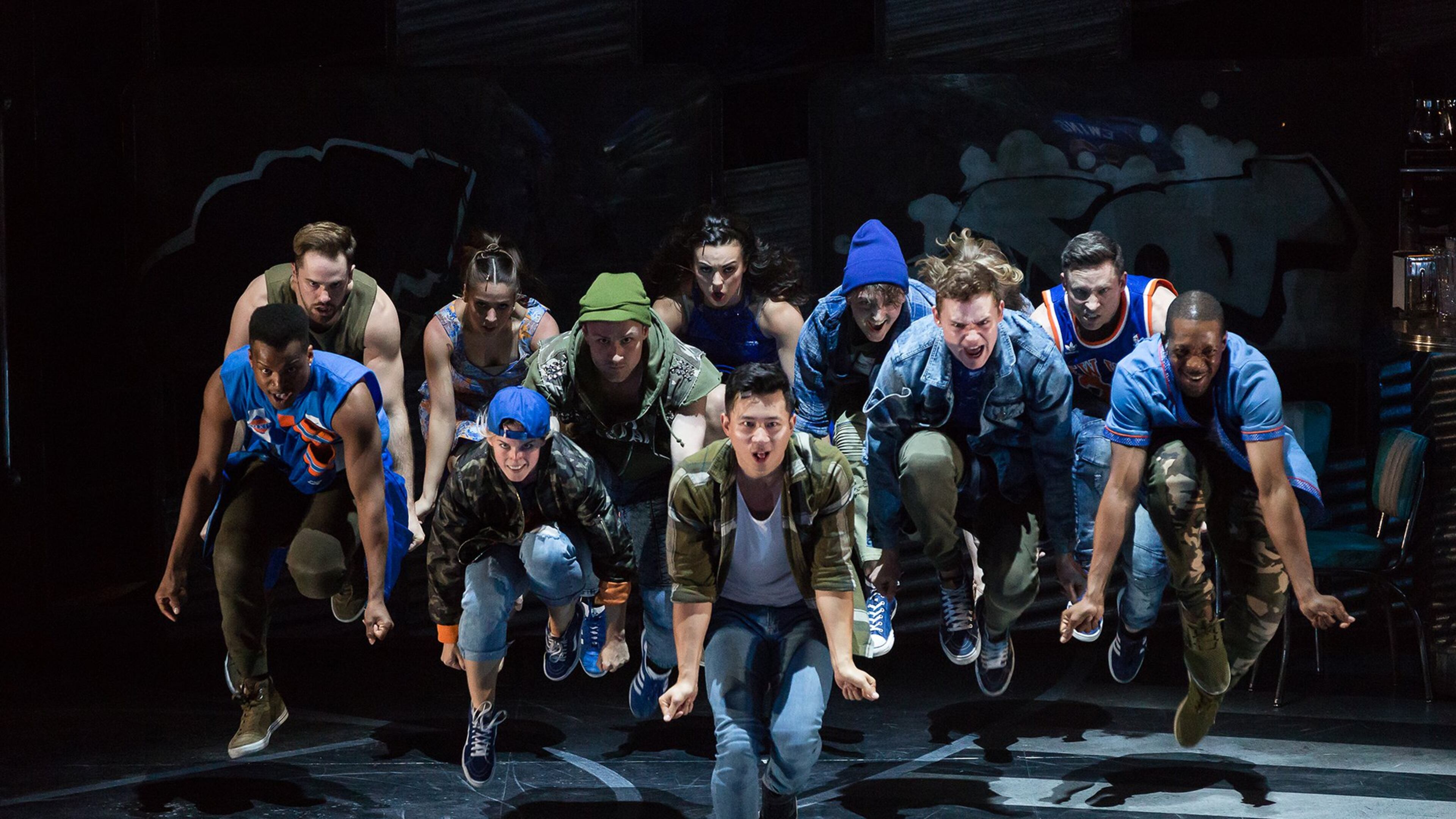 Brian Vu (center) will perform as Riff in the Atlanta Opera’s upcoming production of “West Side Story.” Contributed by Lynn Lane