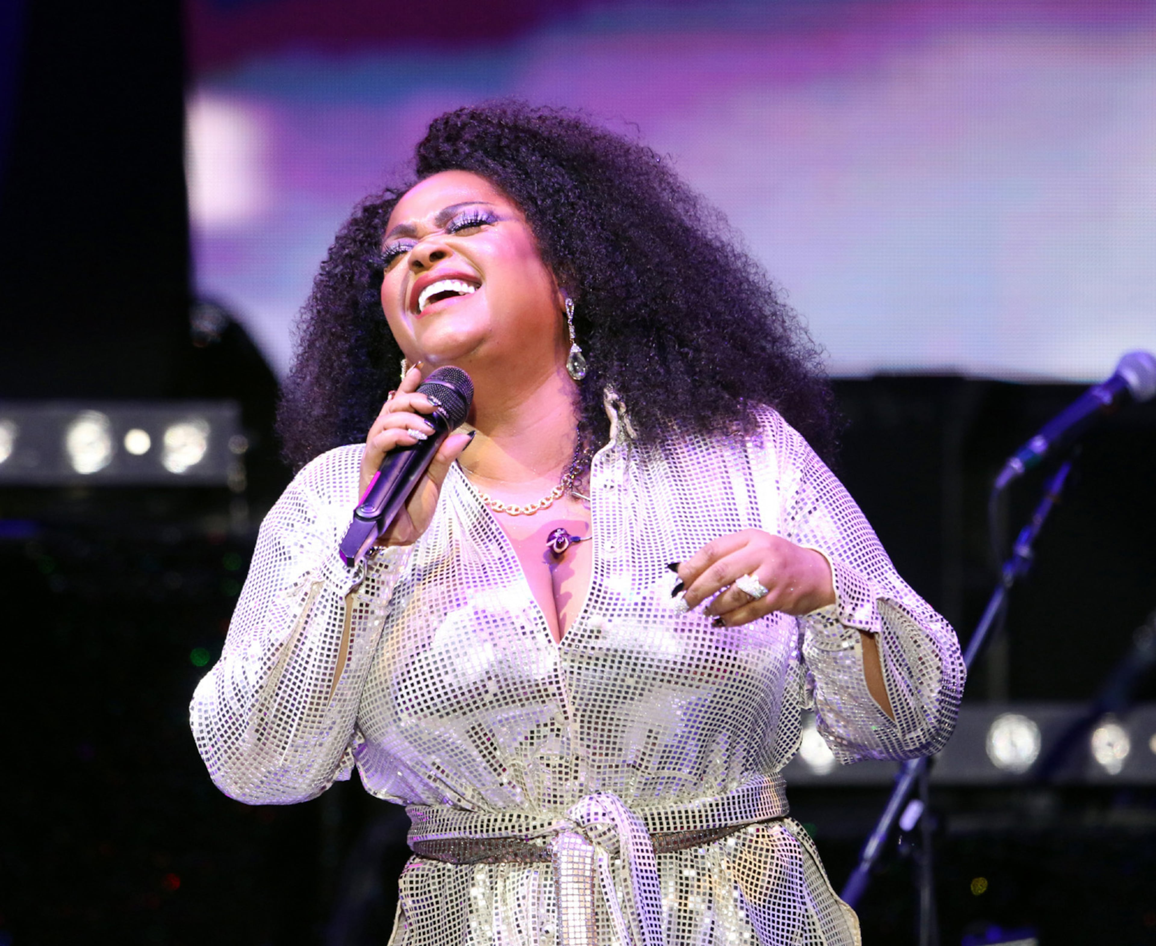Jill Scott entertained a sold-out crowd at her ‘Who is Jill Scott? Words & Sounds Vol. 1’ 23rd anniversary tour on Saturday, May 6, 2023 at Cadence Bank Amphitheatre at Chastain. Robb Cohen for The Atlanta Journal-Constitution