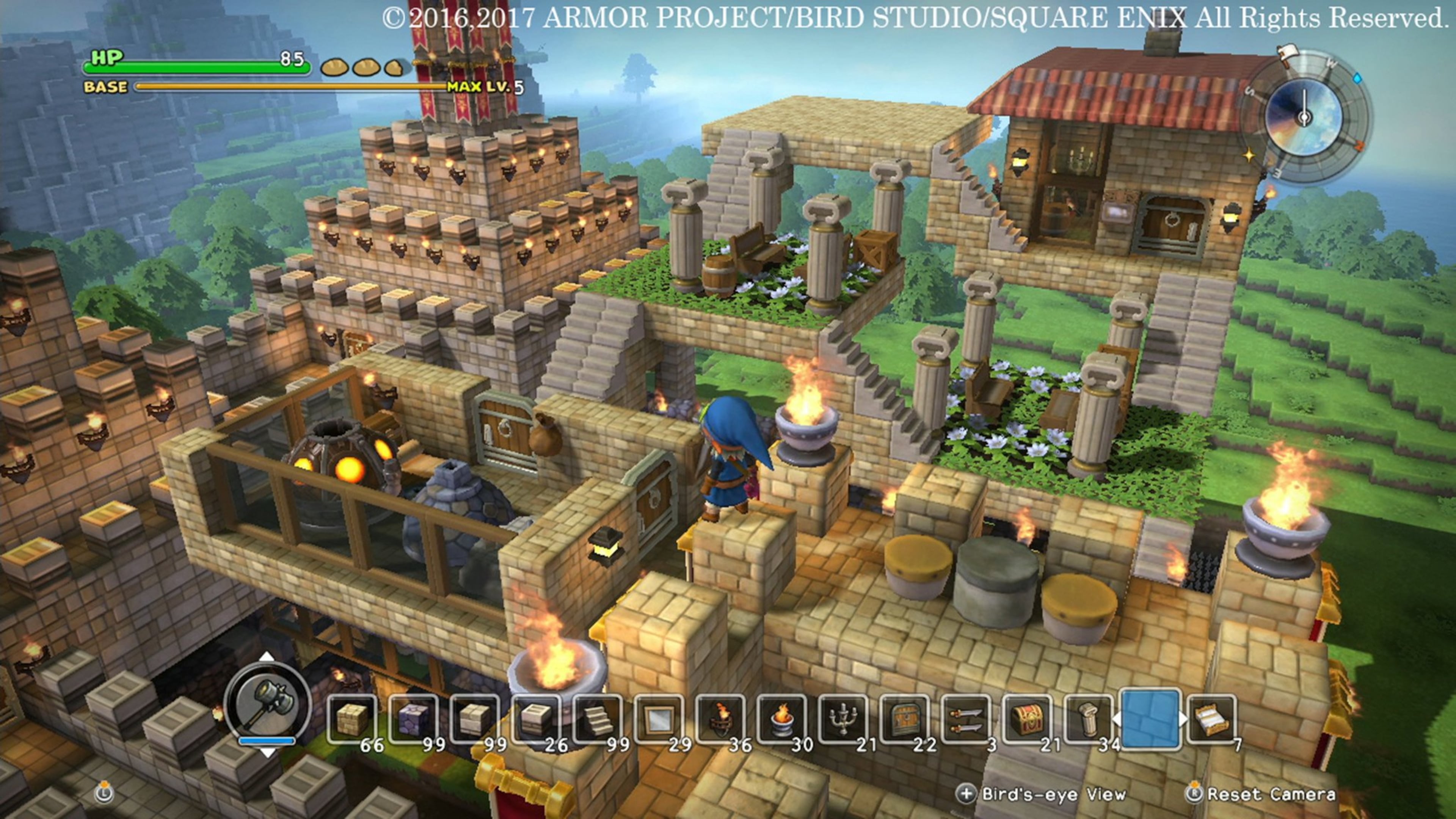 Dragon Quest Builders adopts mining, building and resource-gathering and marries it to the elements of the legendary Japanese role-playing game series. (Nintendo of America)