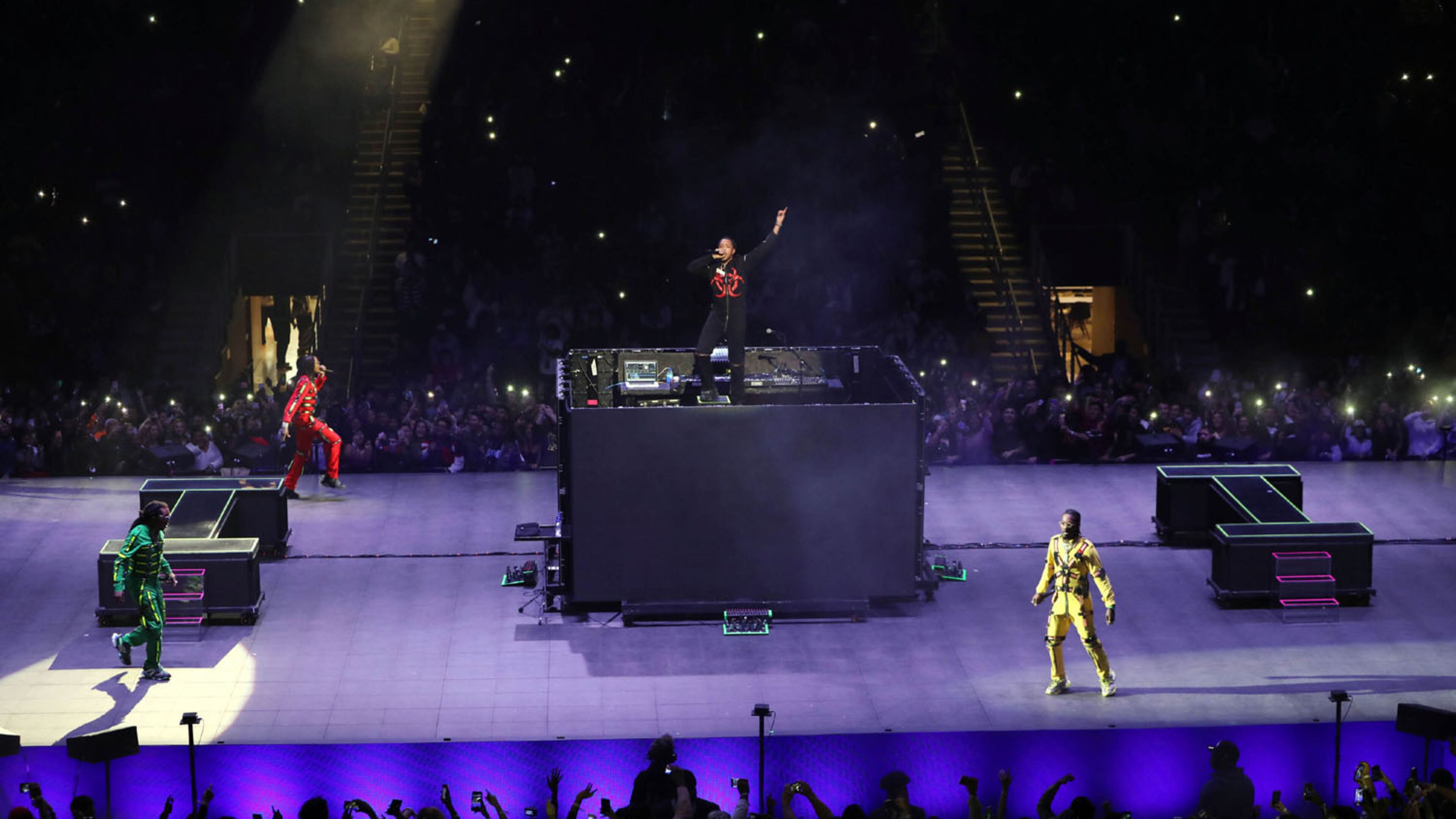 Migos opened for Drake at State Farm Arena in November and will be back to headline the WHTA Birthday Bash. Photo: Robb Cohen Photography & Video /RobbsPhotos.com