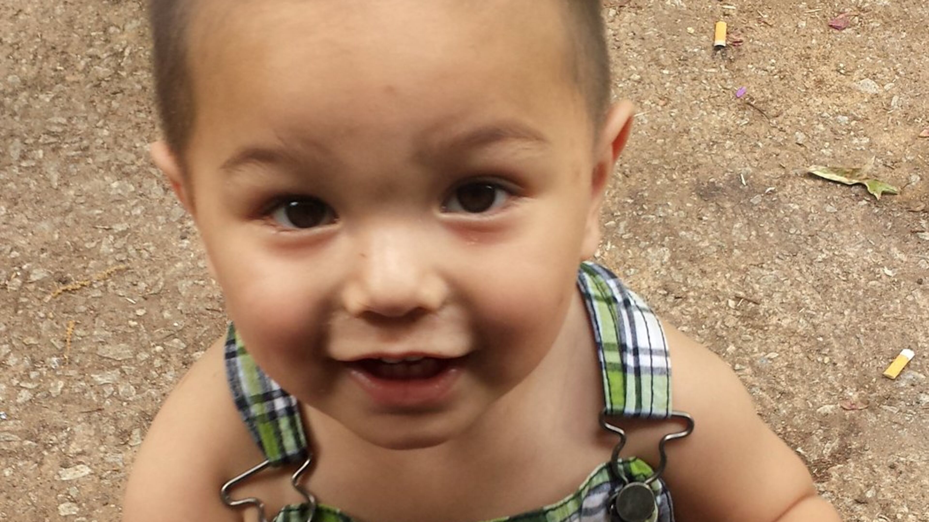 Bou Bou Phonesavanh, who turned 2 years old in October, was critically injured when Habersham County sheriff’s deputies executed a no-knock warrant at his family’s home last May. (Family photo)