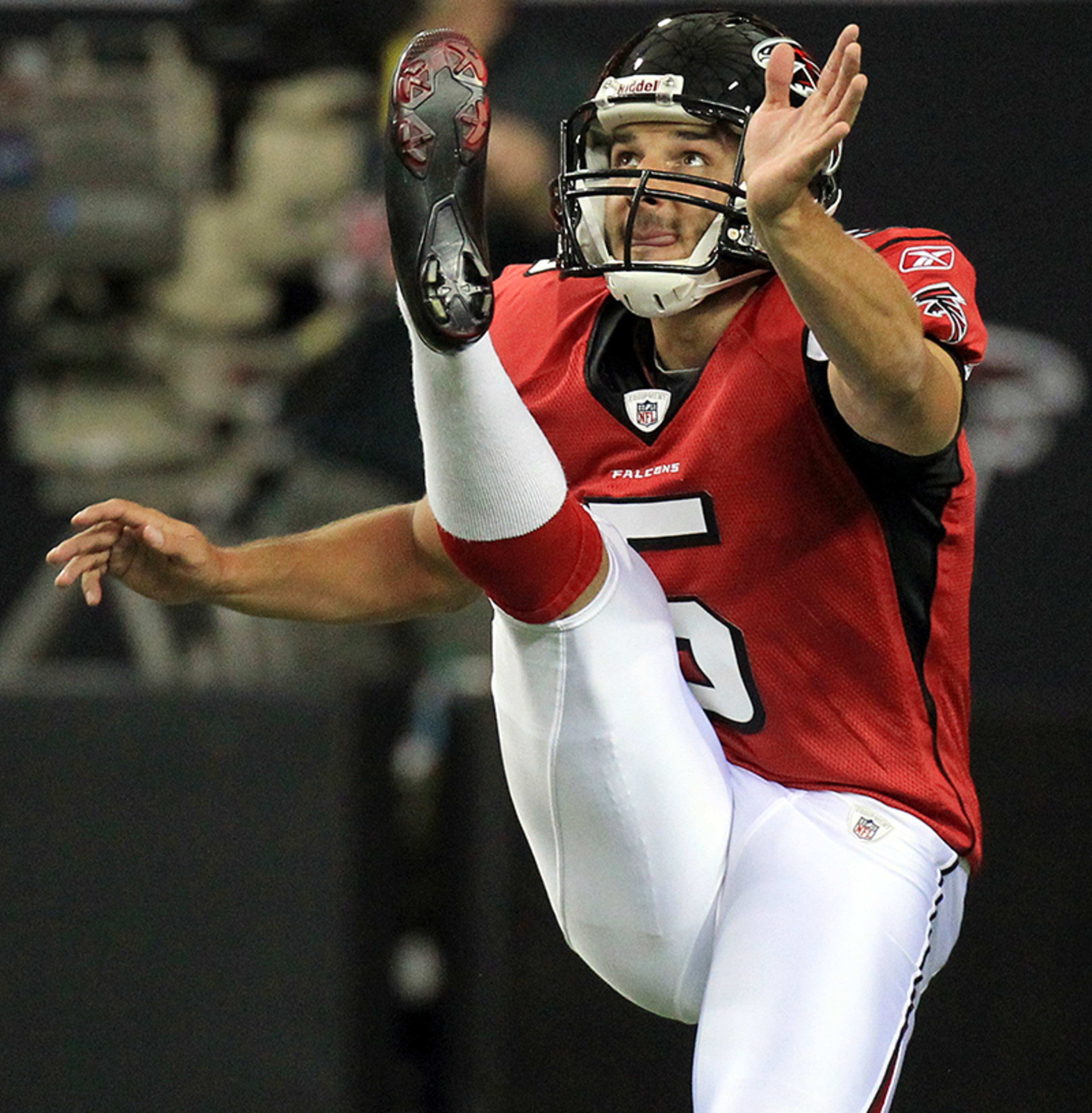 Matt Bosher (6th round, 192 overall, 2011) is one of five punters selected by the Falcons in an NFL Draft.