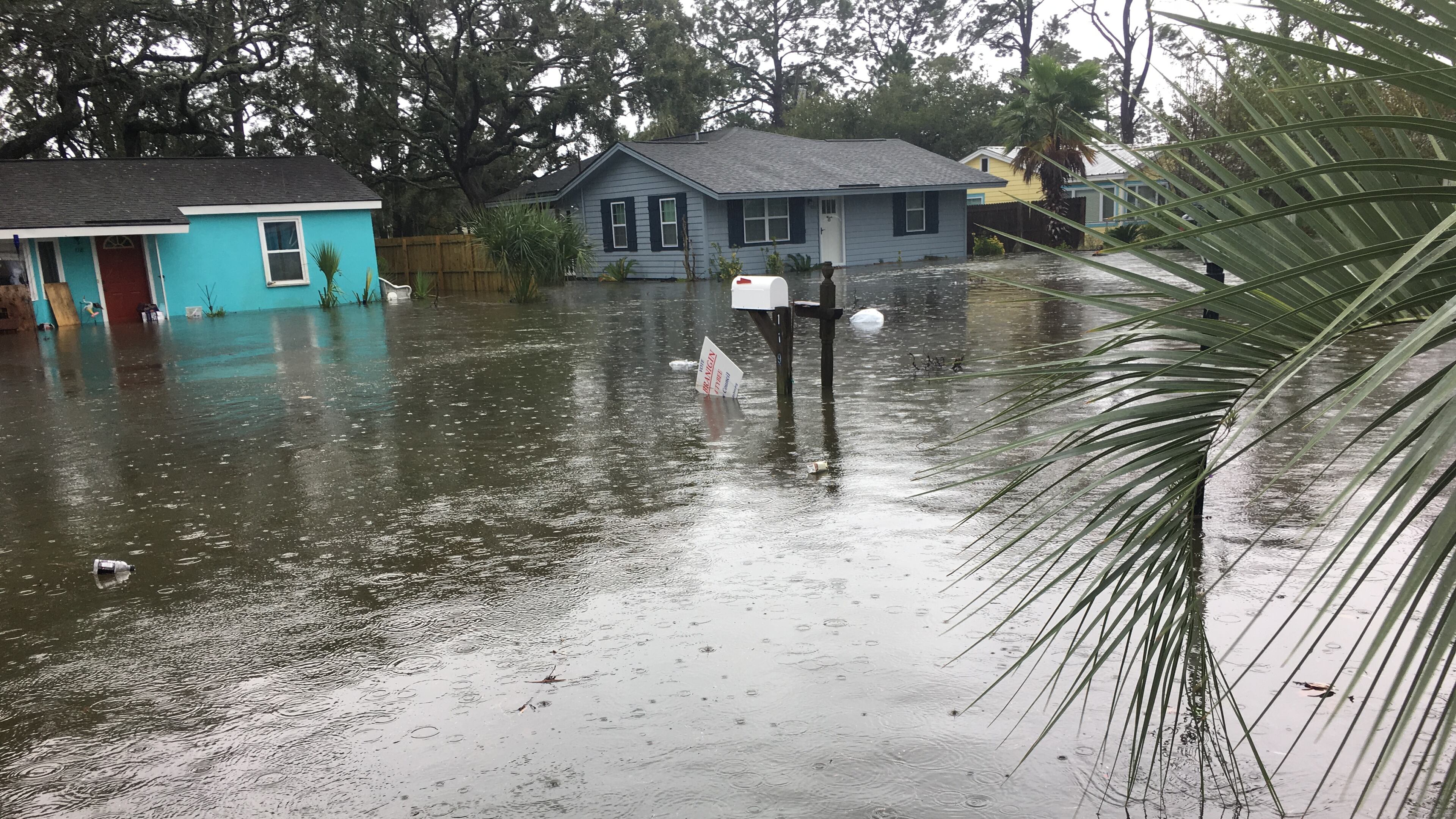 Irma brought even worse flooding than Matthew did in October 2016. Photo: Courtesy of Cheryl McDaniel