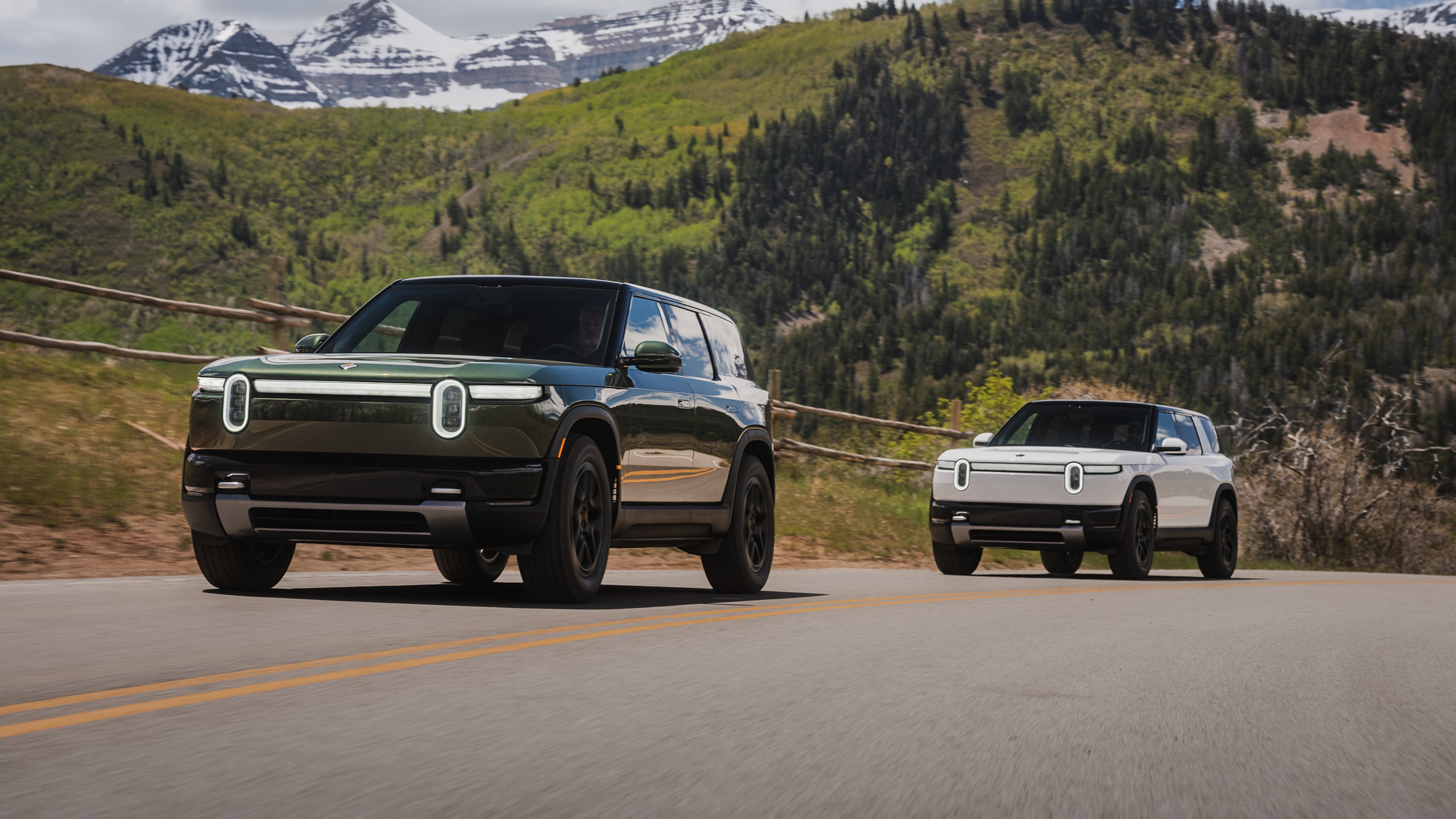 Rivian in June began public customer deliveries of its new R2 mid-size SUV, a vehicle model the company plans to build in Georgia at its future plant. (Courtesy of Rivian)