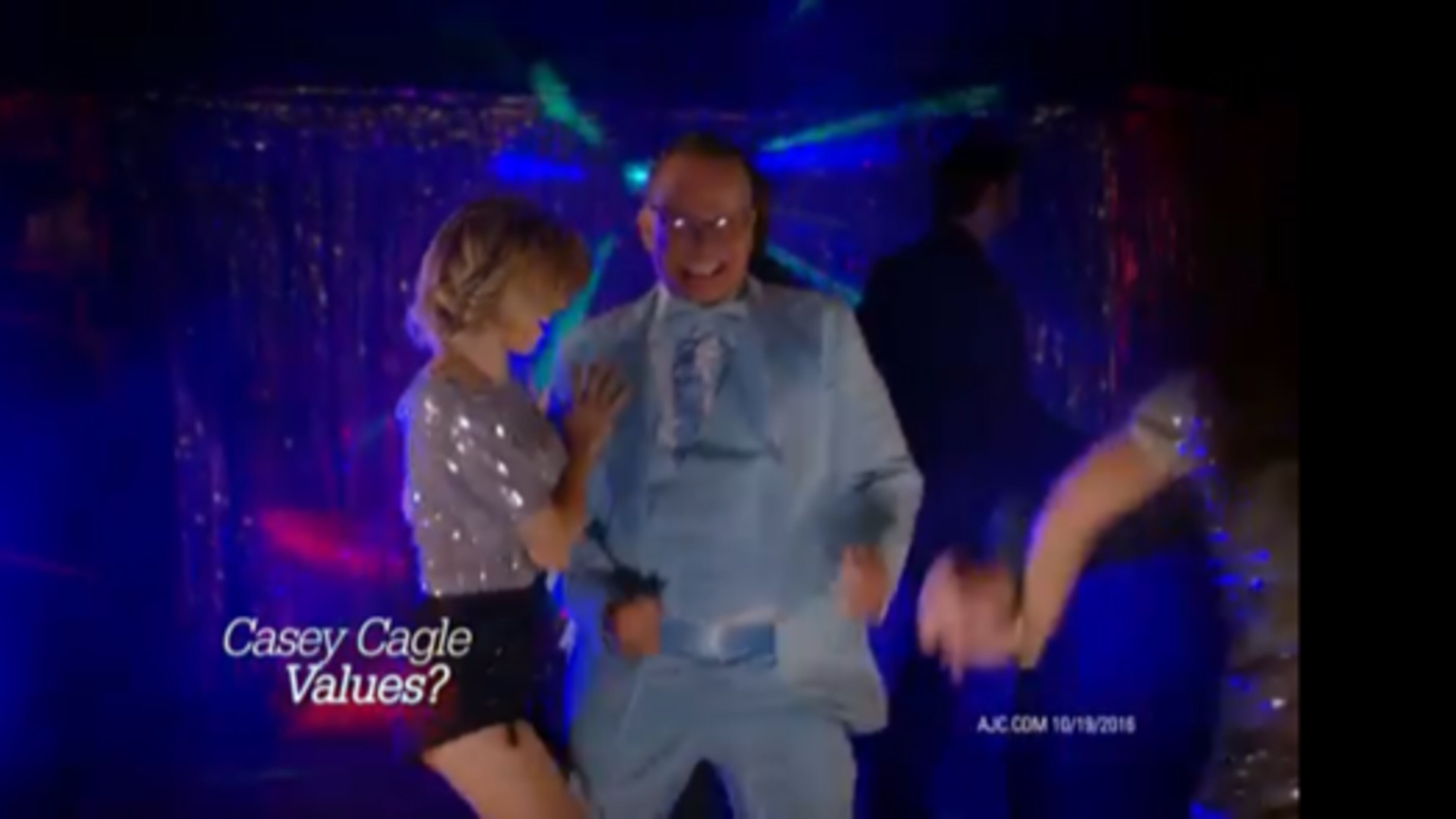 A Casey Cagle impersonator is featured in a Clay Tippins ad.