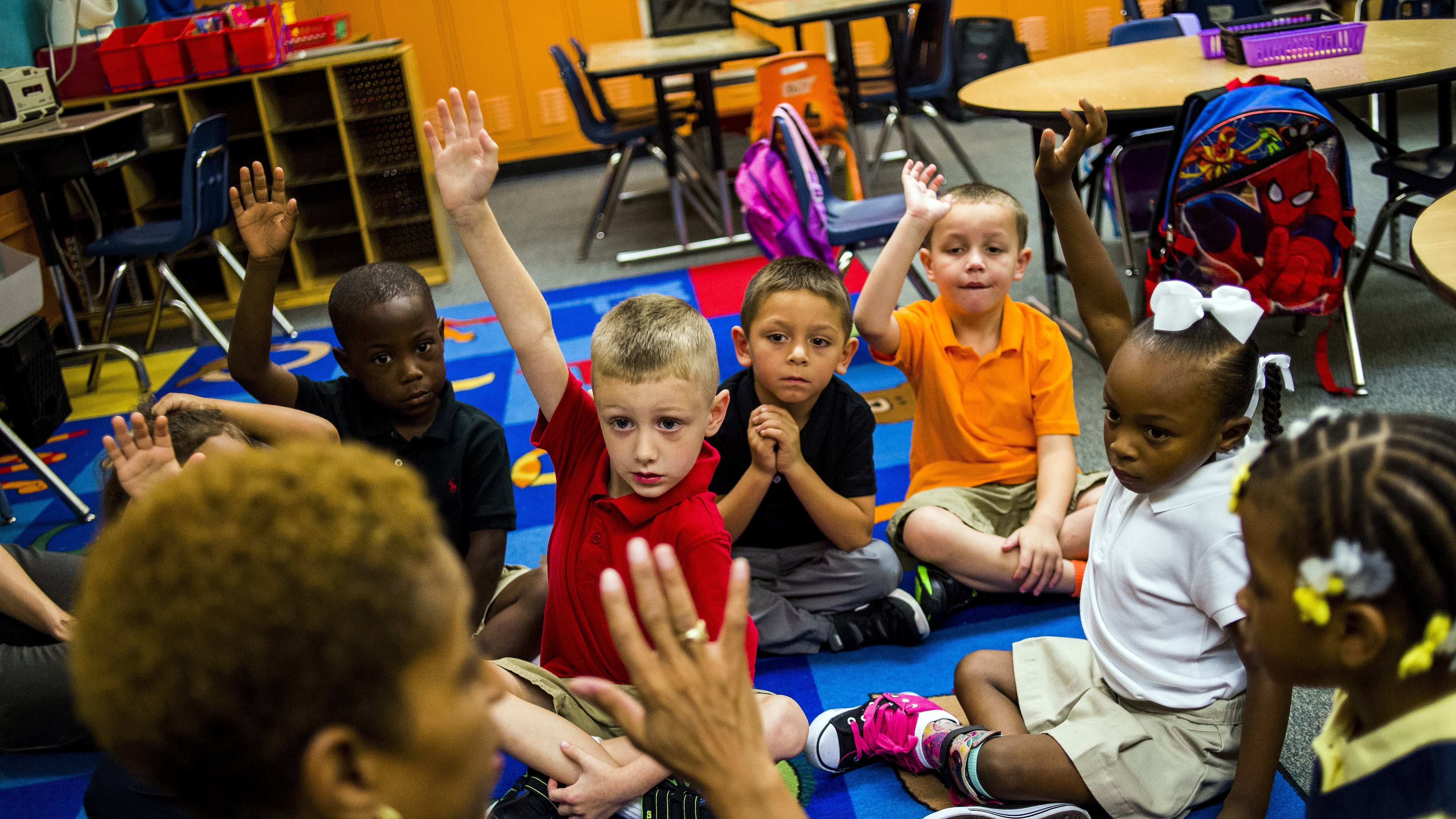 More children are arriving at kindergarten ready to learn. (Jake May/The Flint Journal-MLive.com via AP) More children are arriving at kindergarten ready to learn. (Jake May/The Flint Journal-MLive.com via AP)