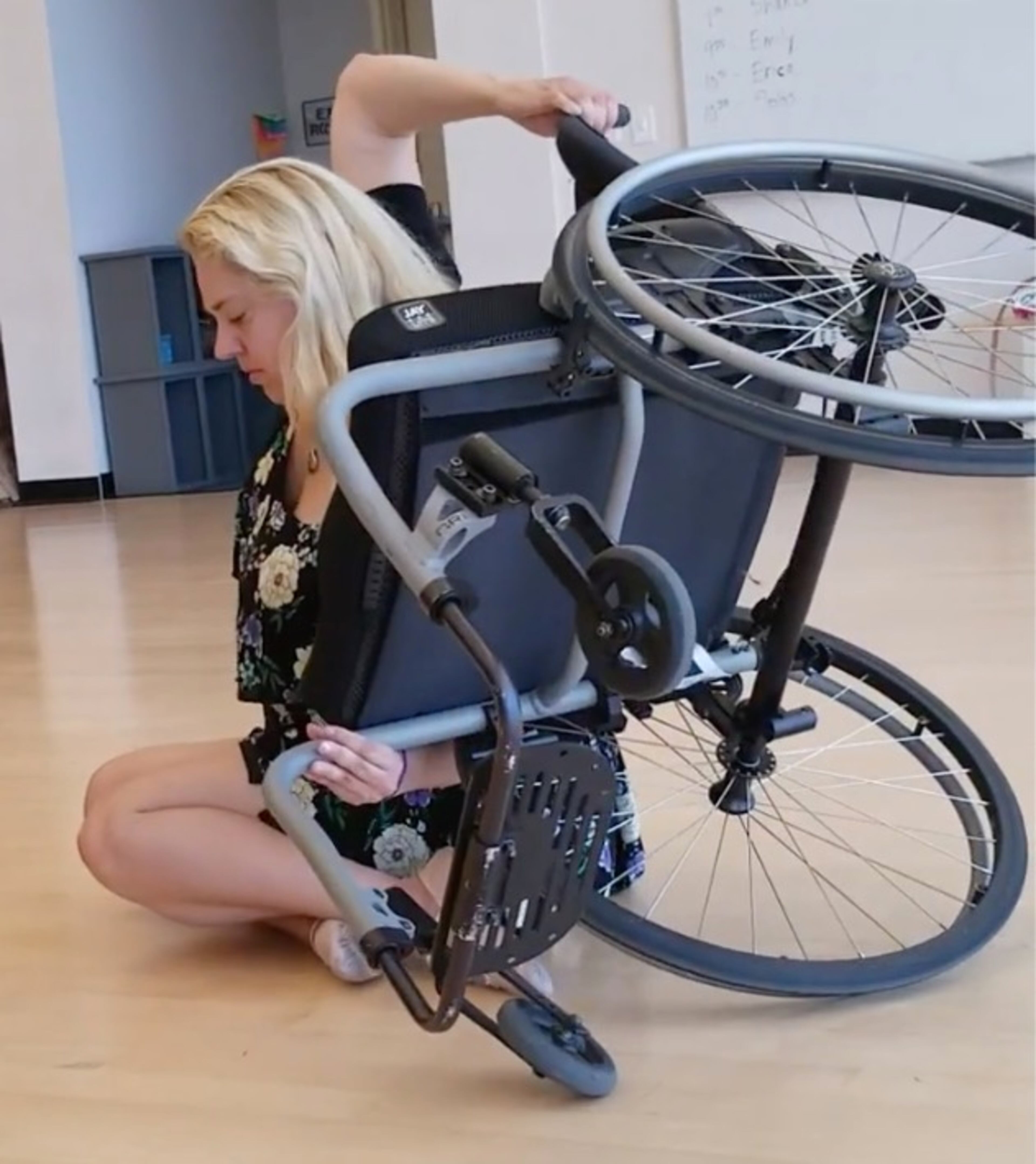 “Although in recent years I have been hired as a dancer for a national commercial, an uplifting music video and a variety of on stage performances, it is only now in preparing for my first performance as a company member with Full Radius (one of the top 3 physically integrated dance companies in the US) that I realize my dream of being a professional dancer is coming true. It is humbling for me to see things come full circle,” Gina Marie wrote in an email.