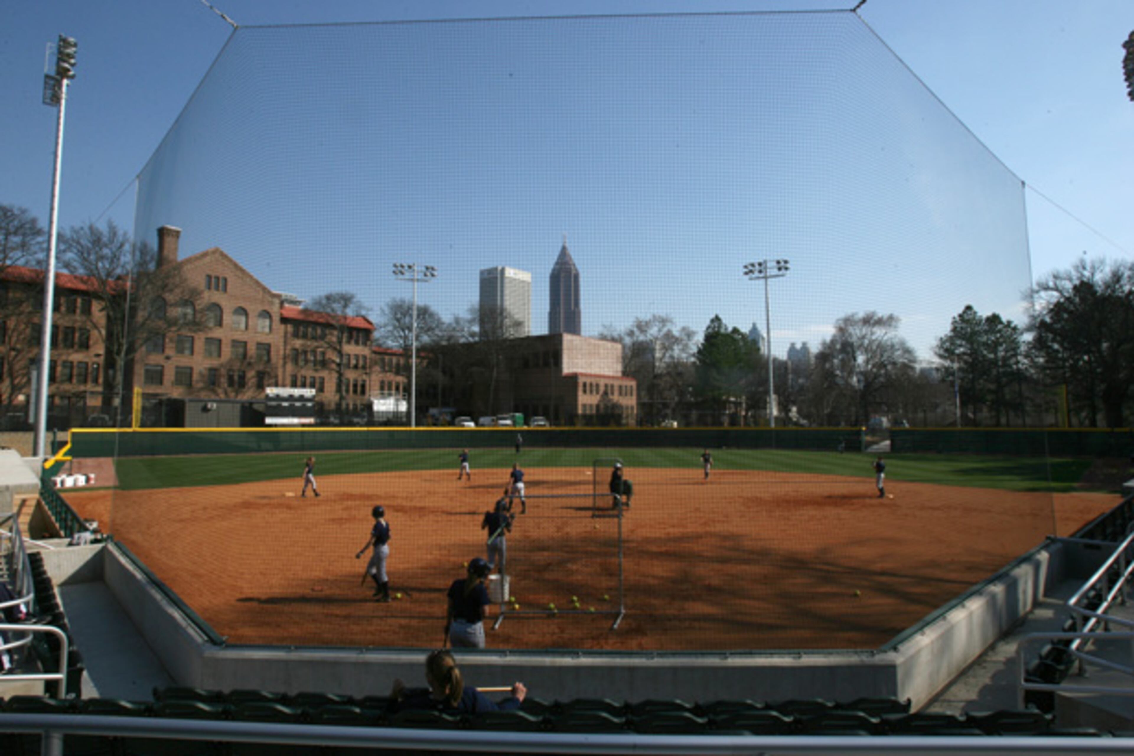 The Shirley Clements Mewborn Field, home for Tech's softball program, which was unveiled prior to the start of the 2009 season. Tech has hosted the ACC softball tournament.