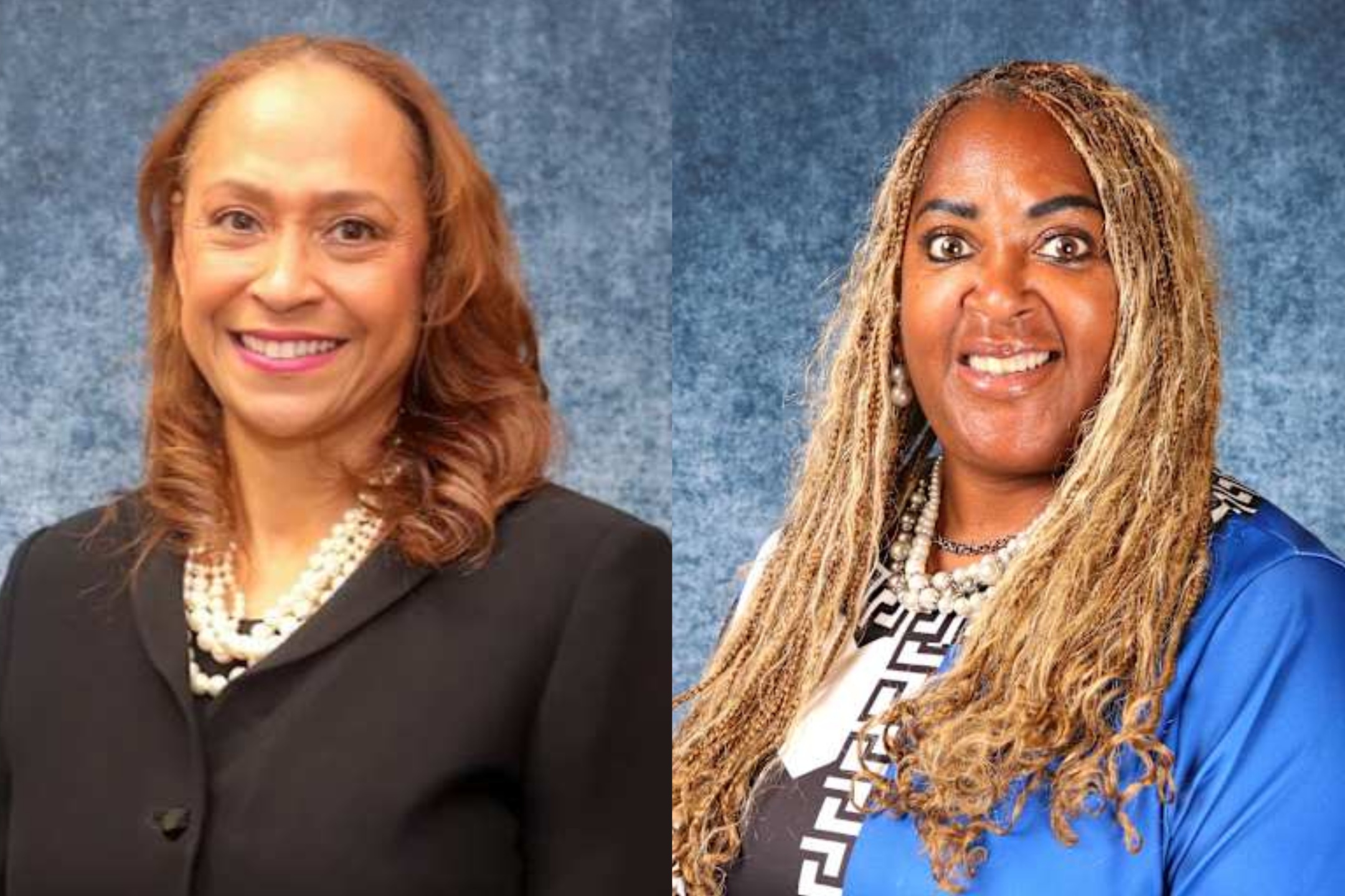 Kia Billingsley (left) and Michelle Dillard are suing the DeKalb County School District after they say they were suspended and demoted in violation of their contracts. (Courtesy of DeKalb County School District)
