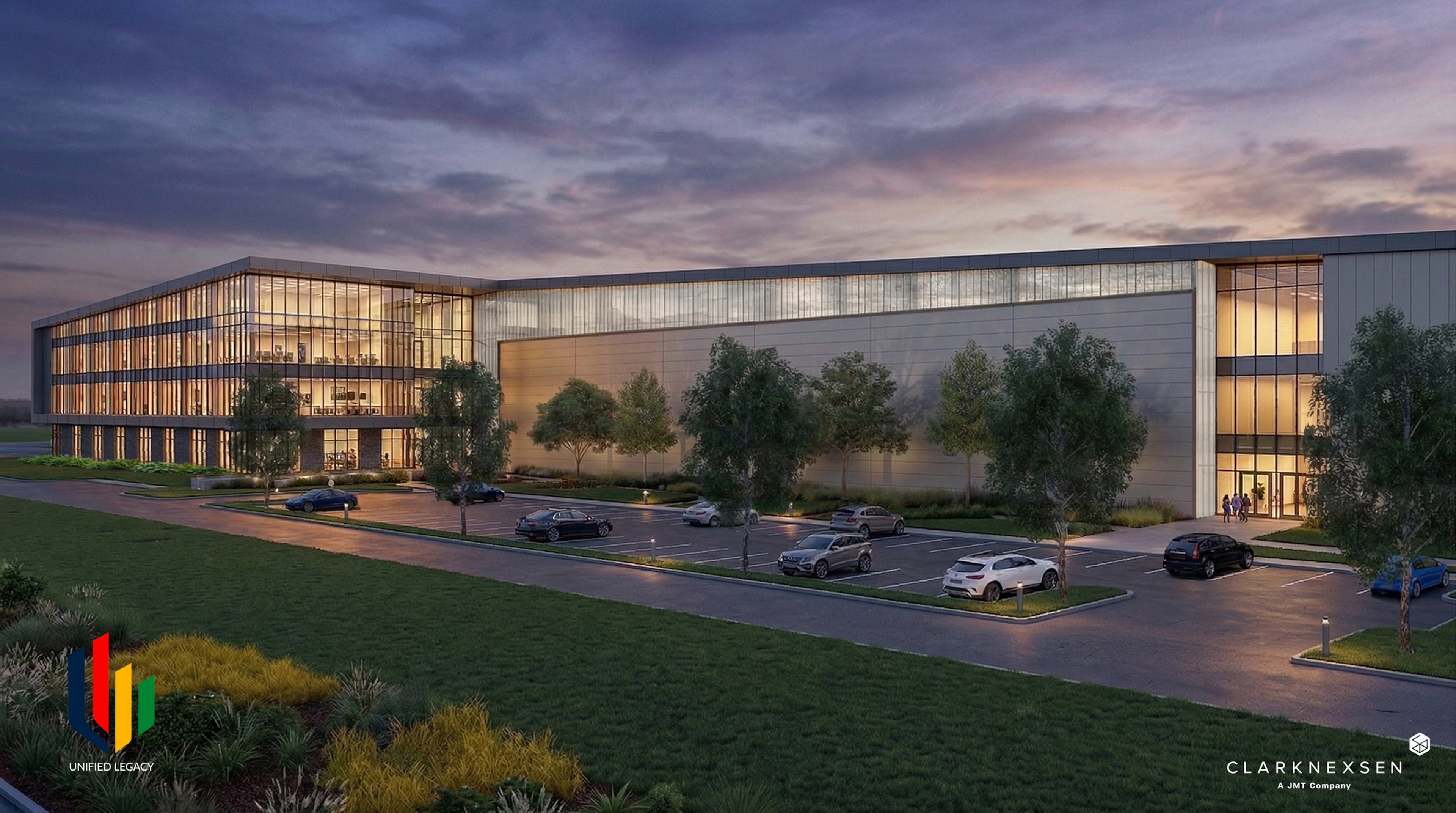 This is a rendering of a $125 million manufacturing facility that Unified Legacy said it will build in Macon-Bibb County. (Courtesy of Unified Legacy)