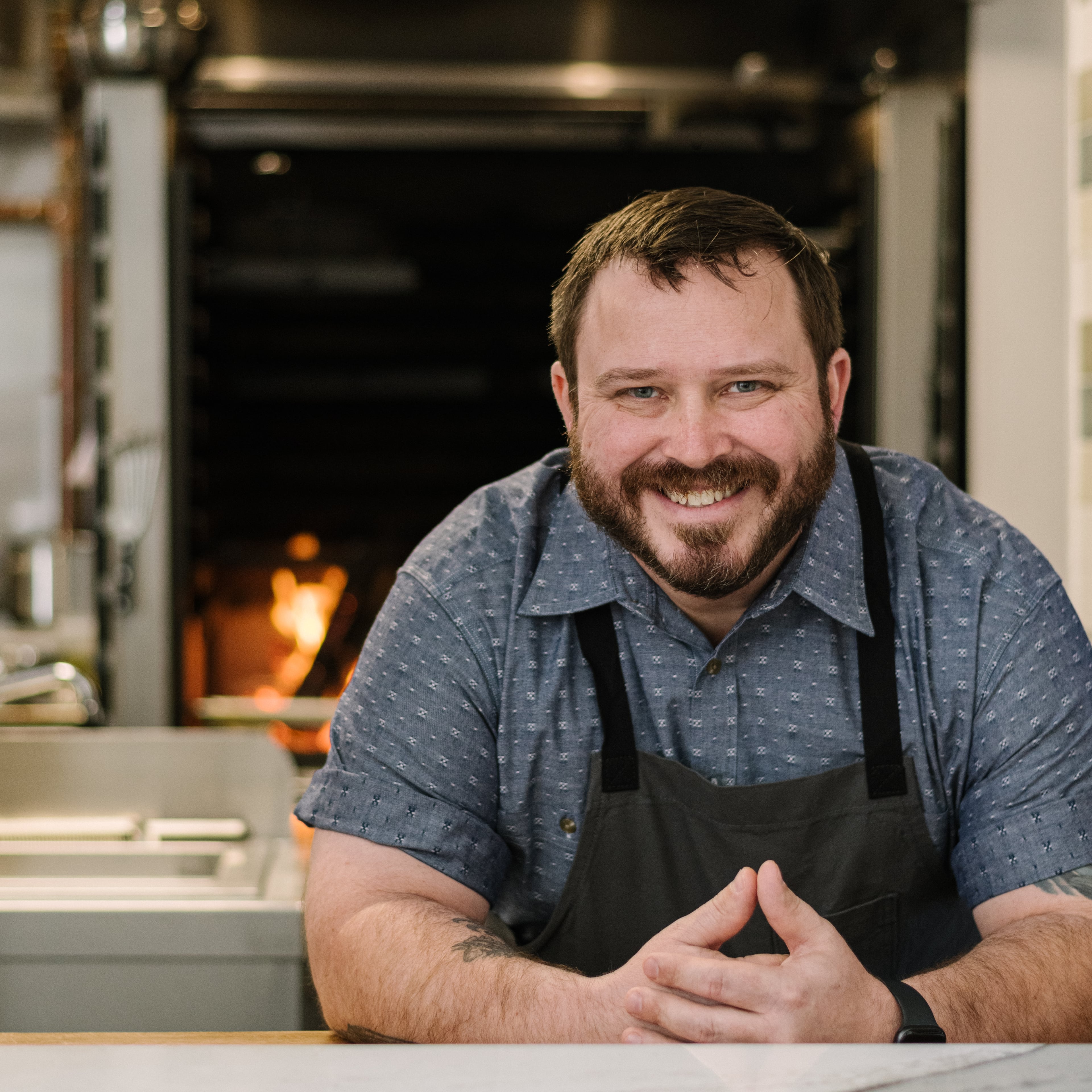 Brandon Carter and his fellow chef Joseph Harrison are James Beard Award semifinalists in the Best Chef: Southeast category (Courtesy of Common Thread / photo by Eastwoods Media)