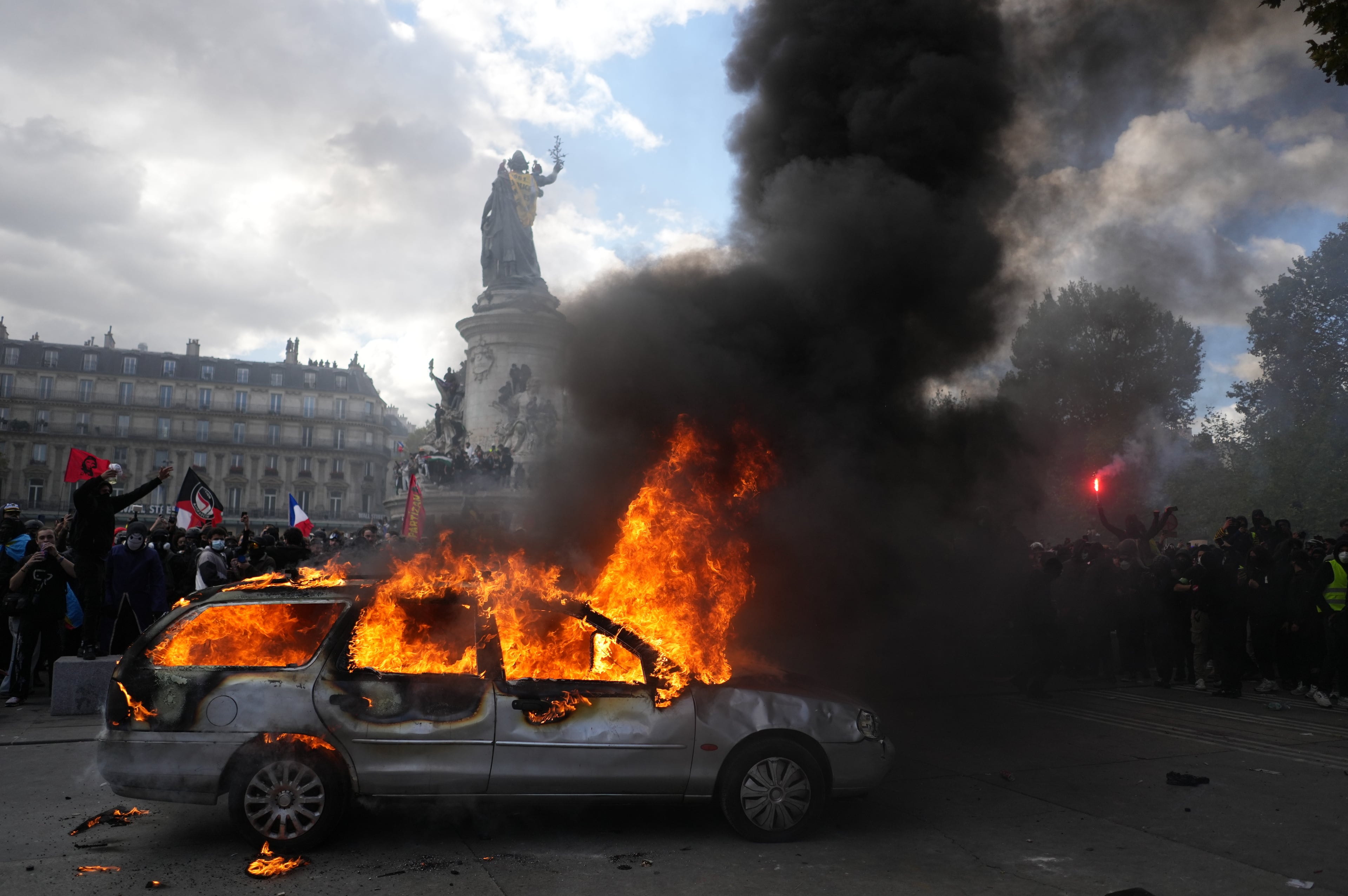 APTOPIX France Protests