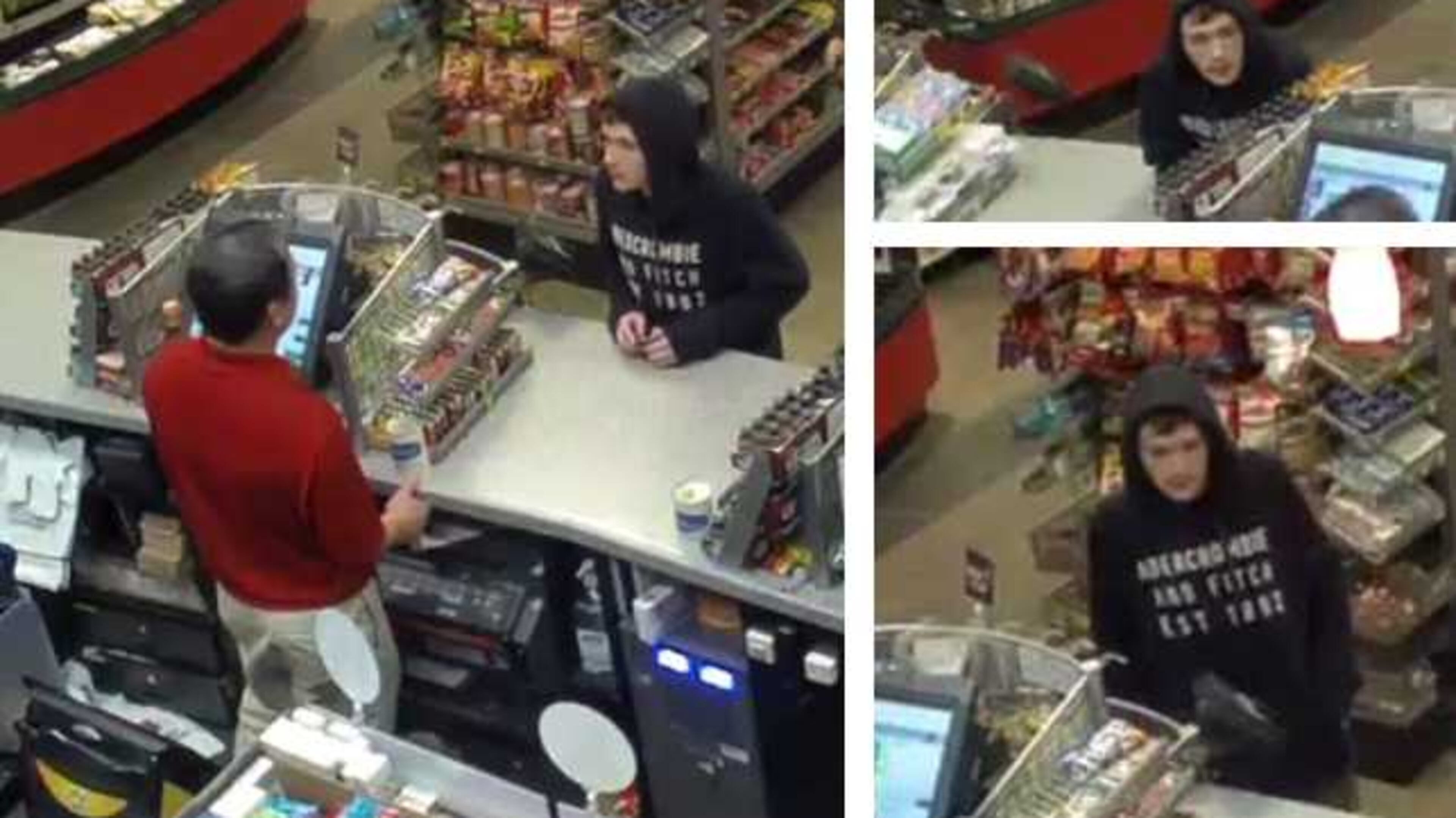 This man pulled a knife on the cashier at a QT in unincorporated Lawrenceville and stole hundreds in cash from a driver outside.