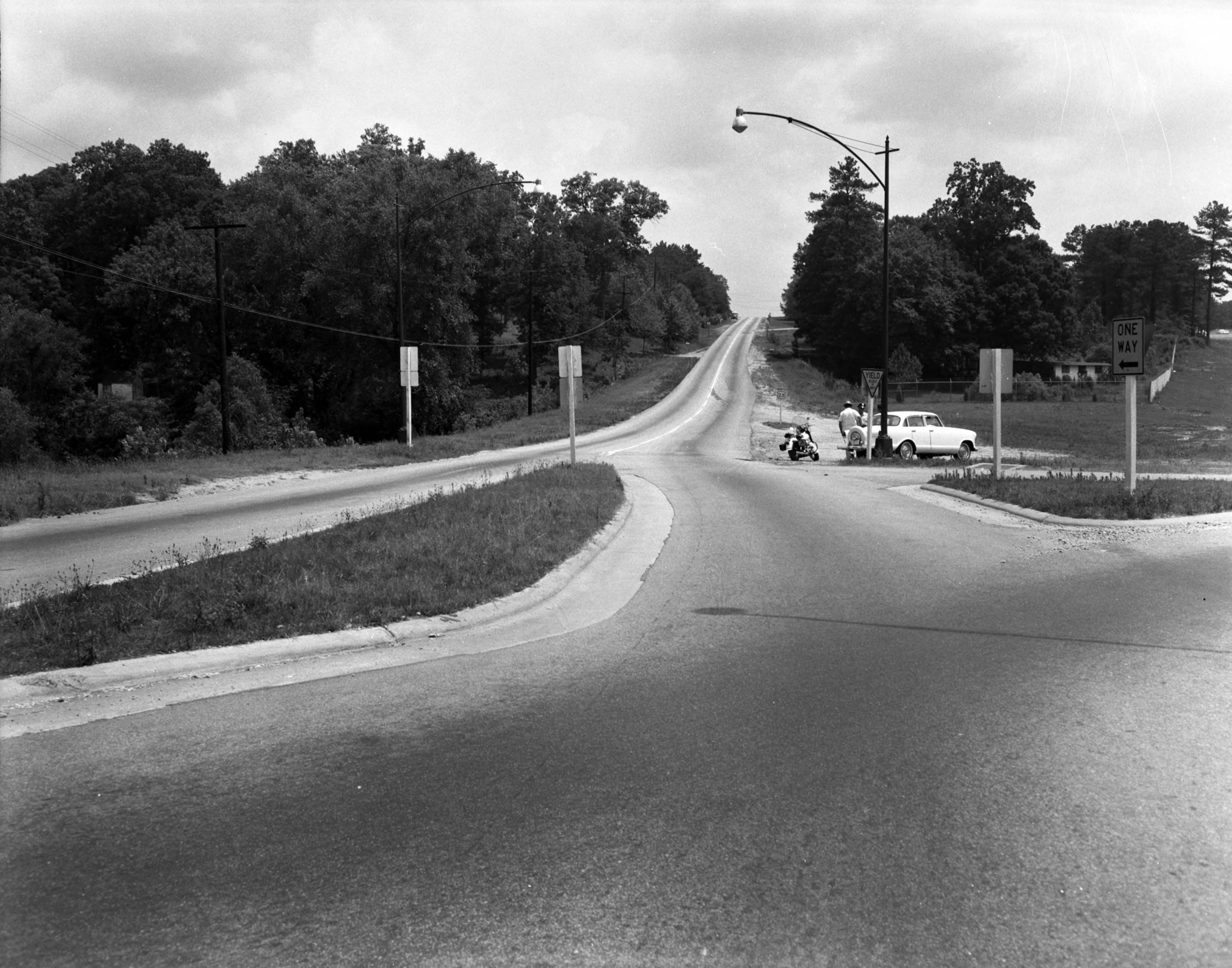 This is what the intersection of Buford Highway and Lenox Road looked like in 1960. It’s quite a bit different these days.