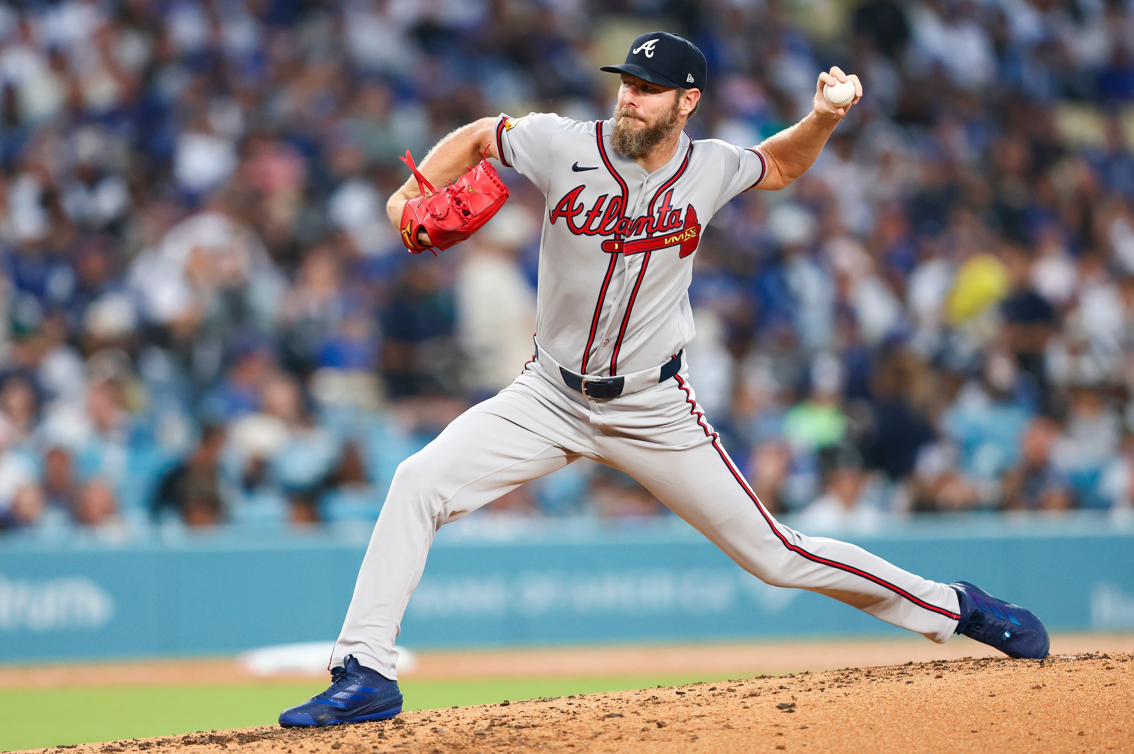 Braves Dodgers Baseball