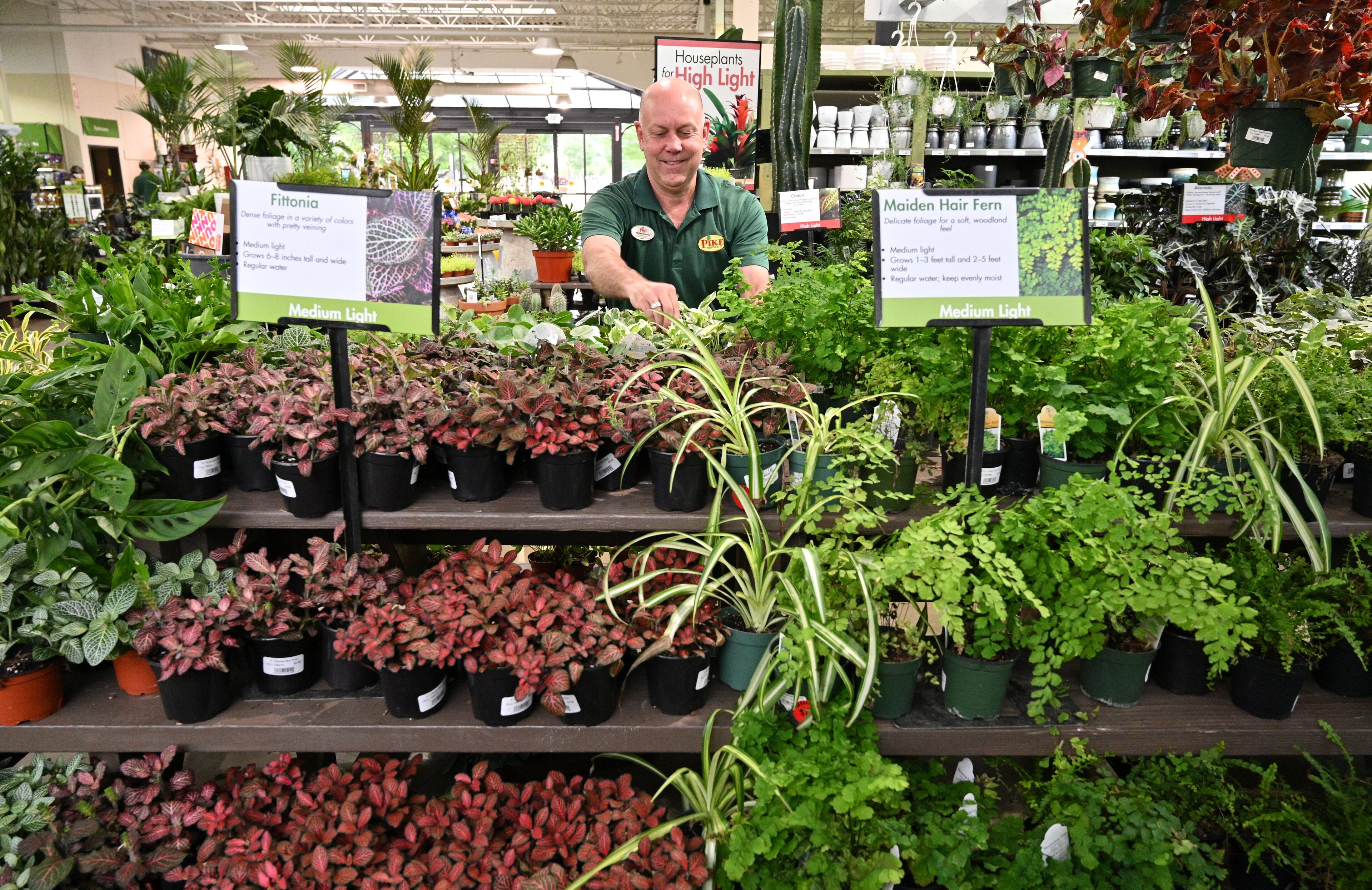 May 2, 2020 Atlanta - Terry Furuta, owner and florist arranges terrariums at Terry Furuta Floral Designs in Buckhead on Saturday, May 2, 2020. (Hyosub Shin / Hyosub.Shin@ajc.com)