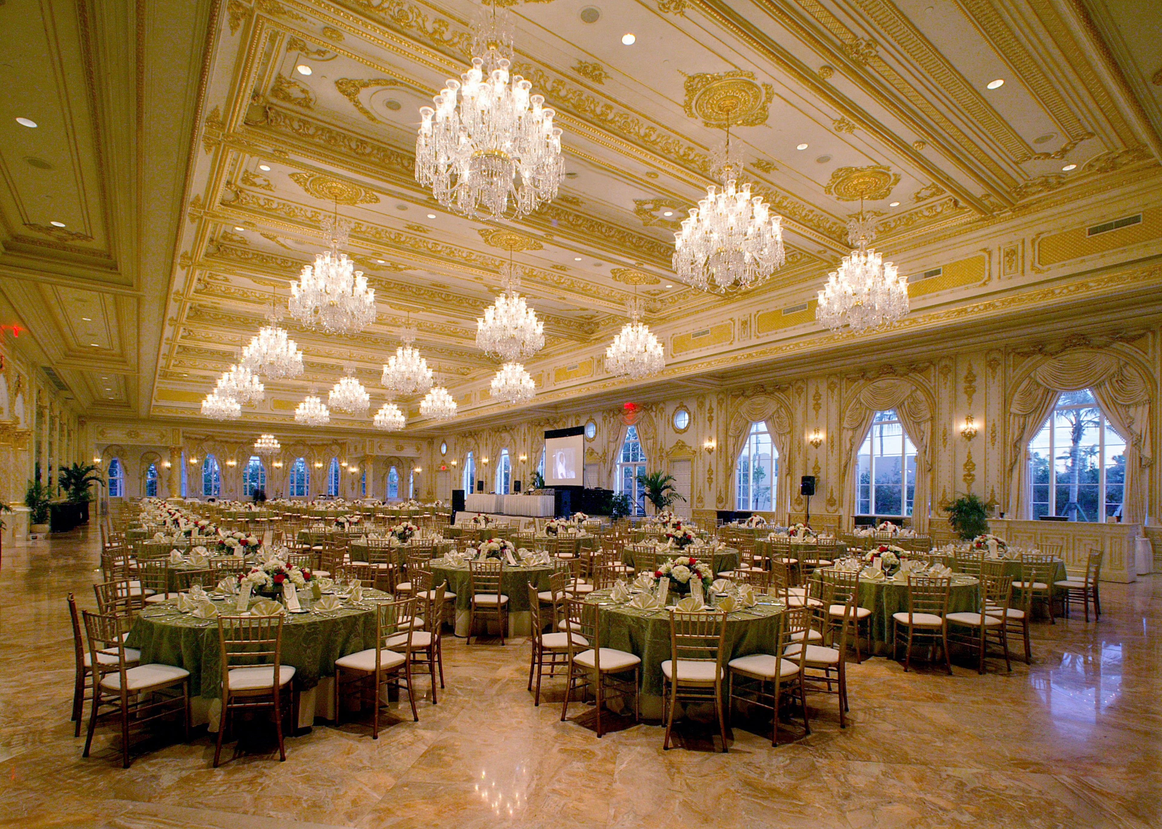 A view of the new ballroom (2005). Damon Higgins/The Palm Beach Post
