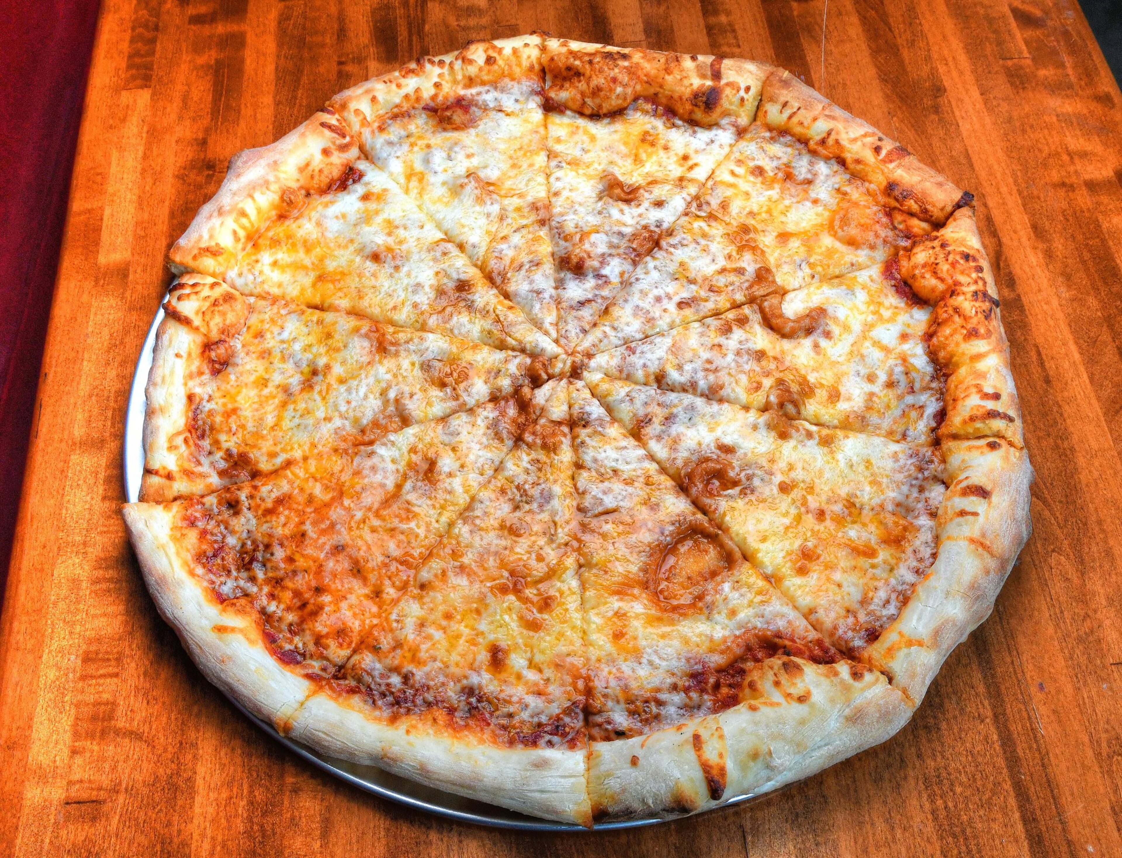 New York Style Cheese Pizza. (Contributed by Chris Hunt Photography)